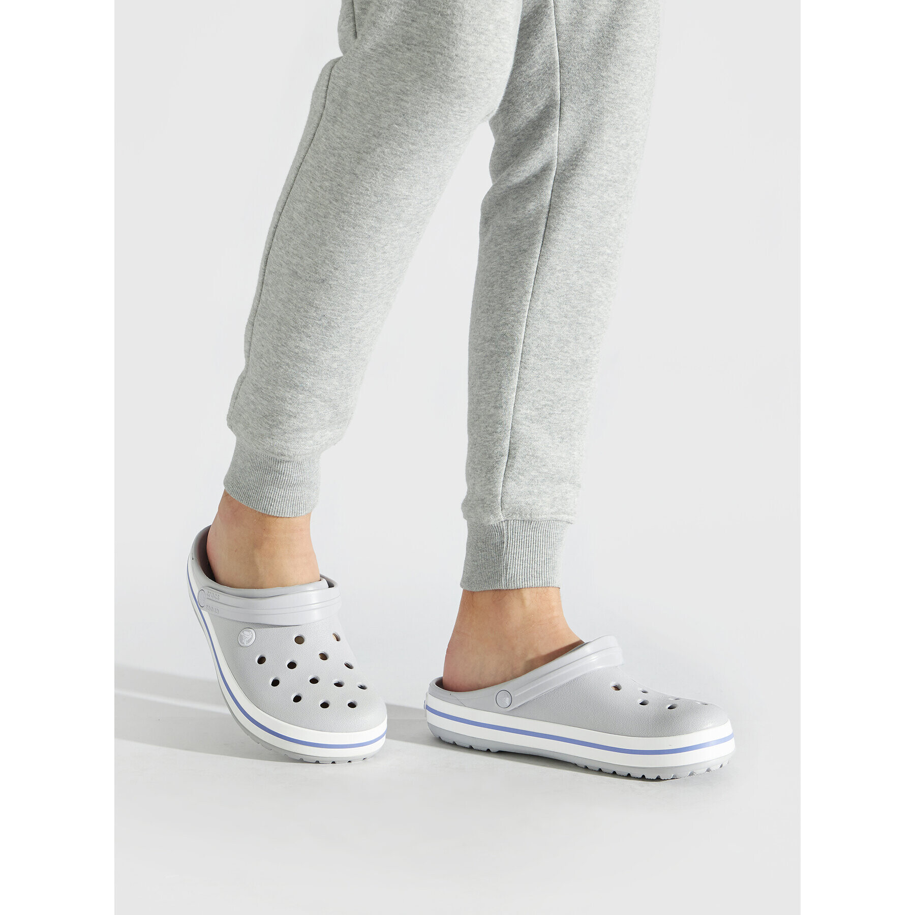 Crocs Nazouváky Crocband 11016 Šedá - Pepit.cz