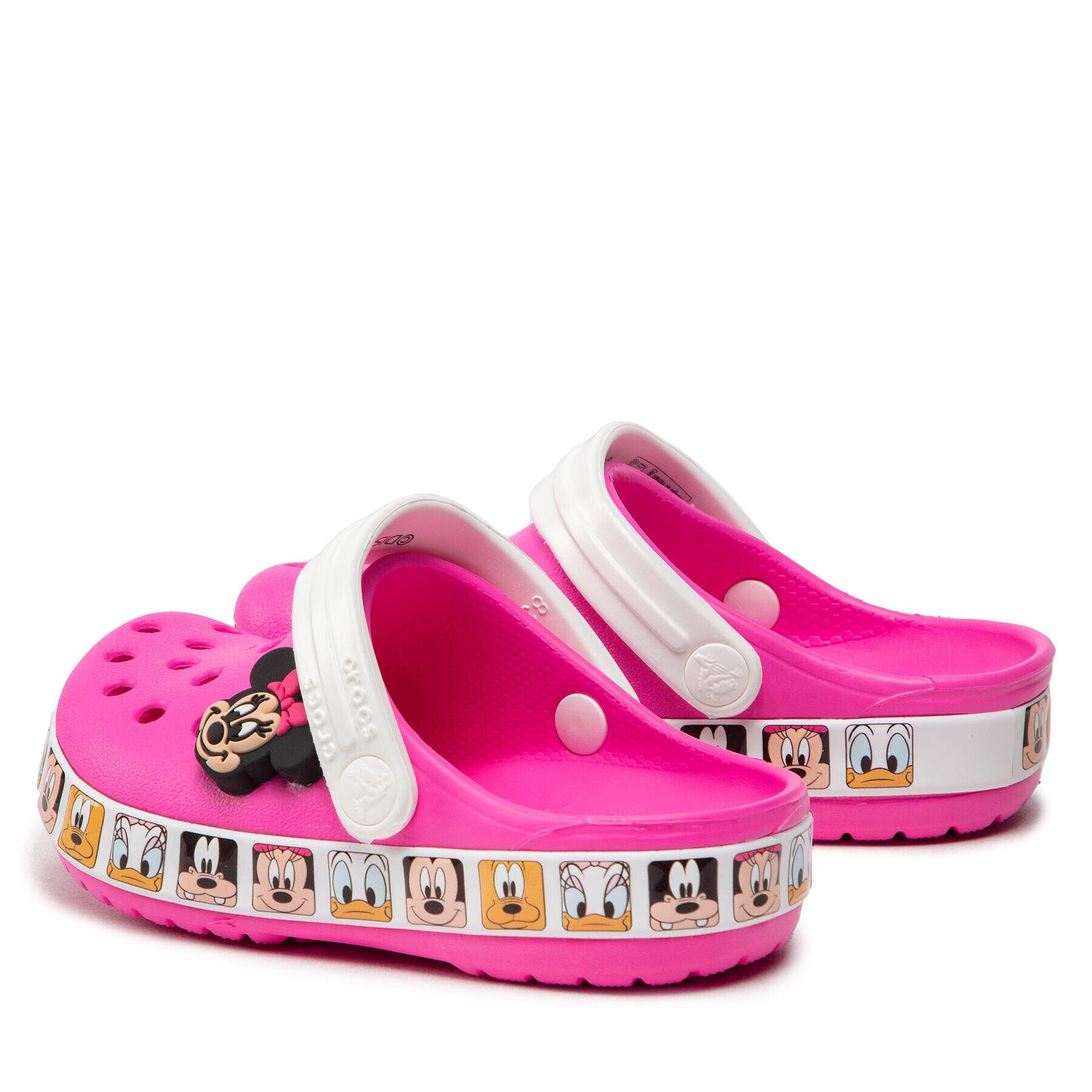 Crocs Nazouváky Fl Minnie Mouse Band 207720 Růžová - Pepit.cz