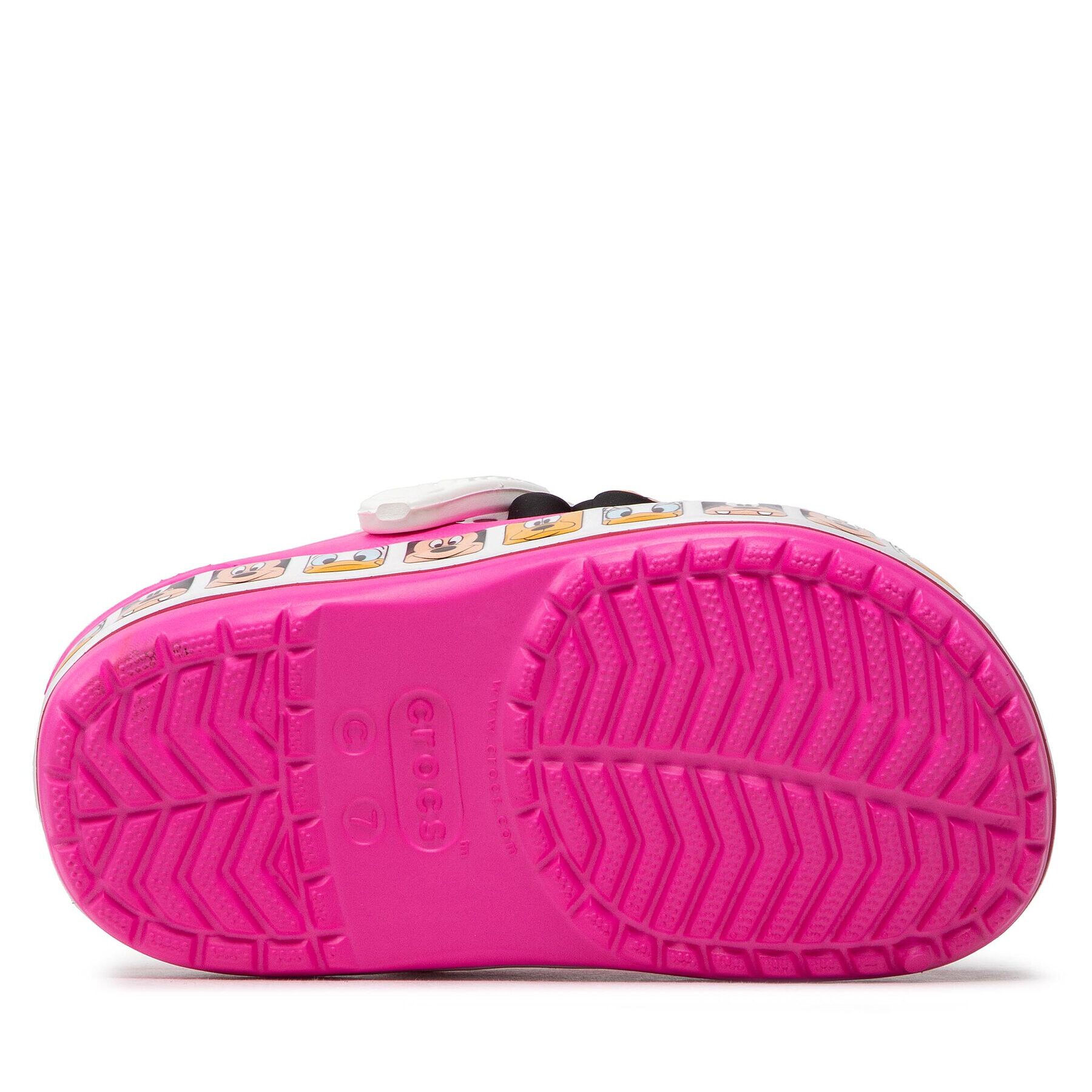 Crocs Nazouváky Fl Minnie Mouse Band 207720 Růžová - Pepit.cz