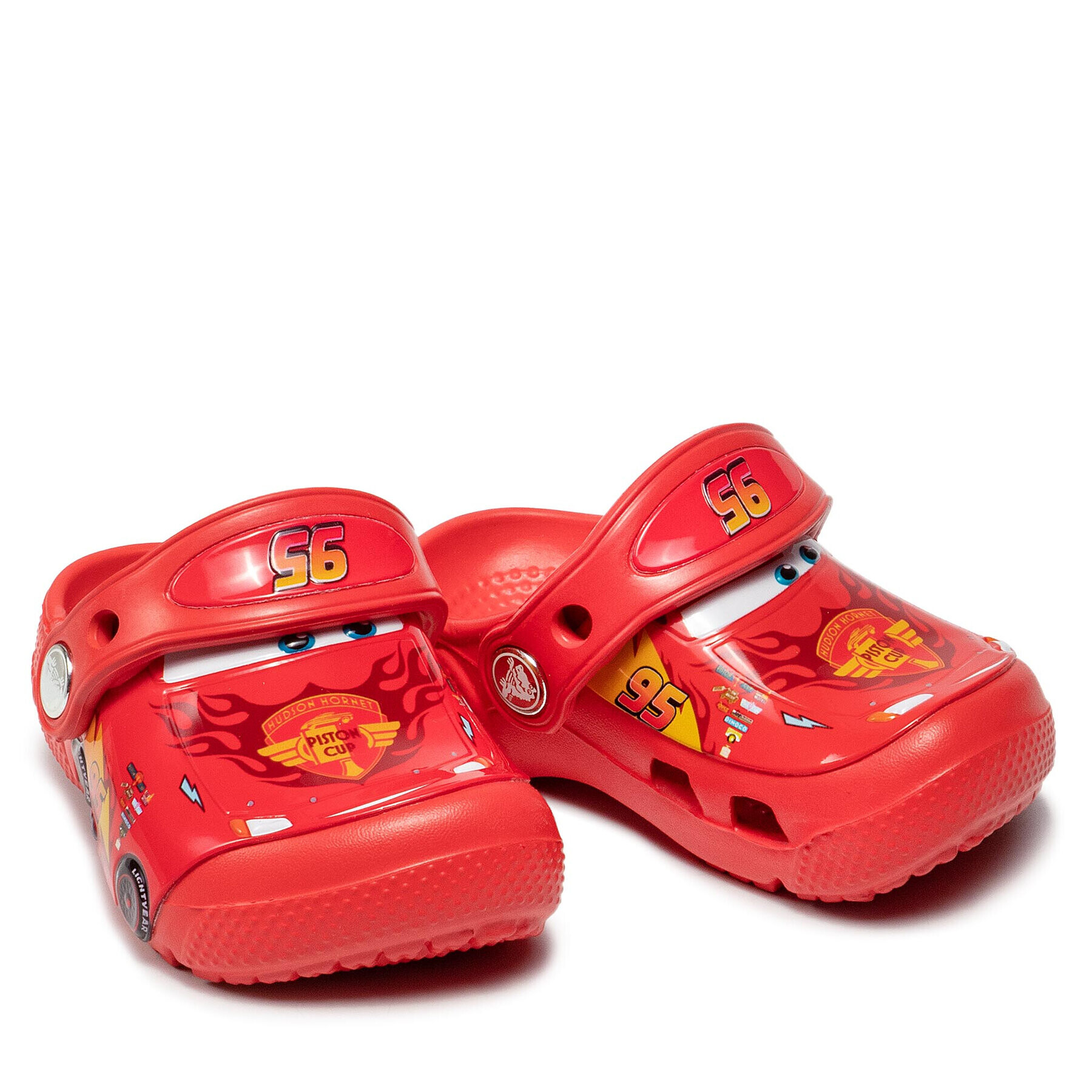 Crocs Nazouváky funlab Cars Clog K 204116 Červená - Pepit.cz