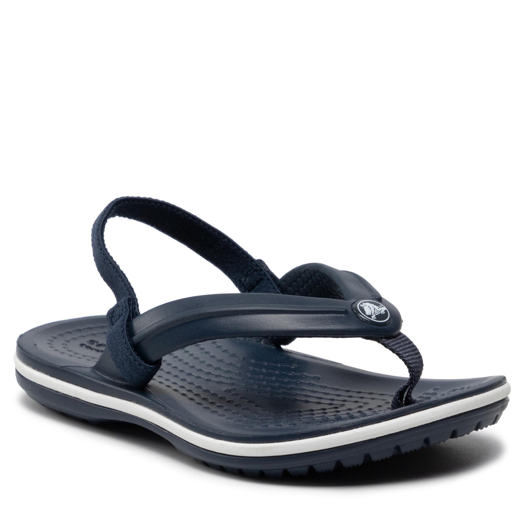 Crocs Sandály band Strap Flip K 205777 Tmavomodrá - Pepit.cz