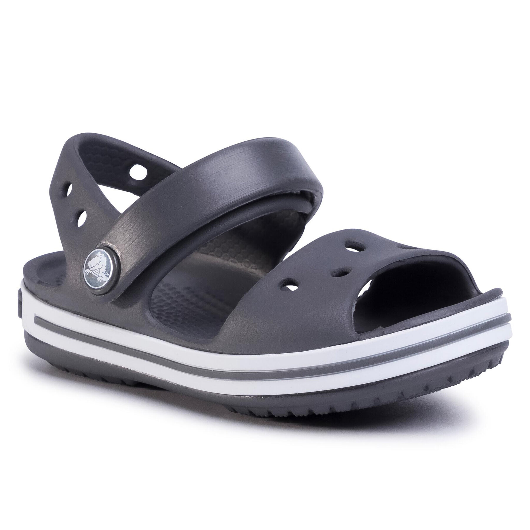 Crocs Sandály Crocband Sandal Kids 12856 Šedá - Pepit.cz