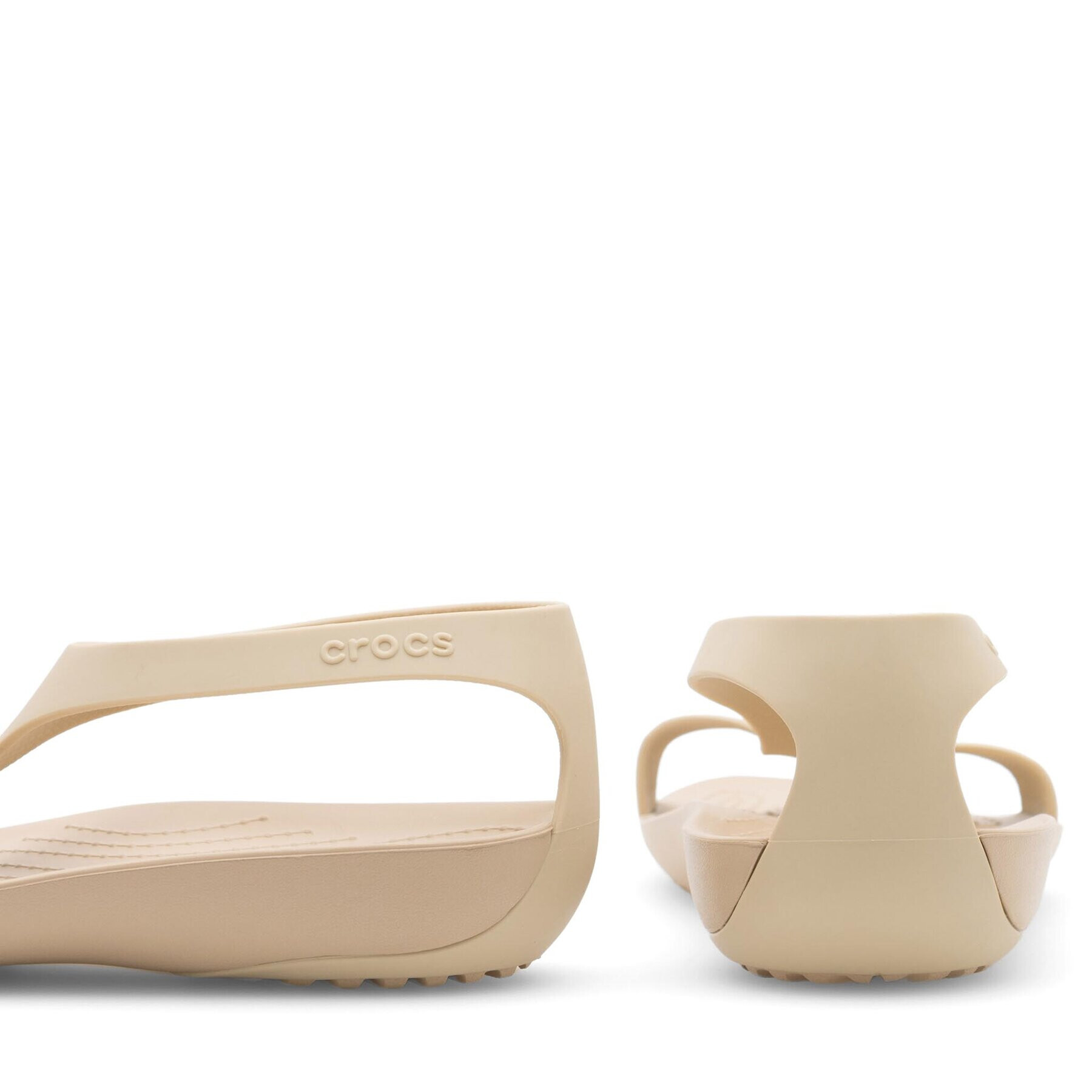 Crocs Sandály SERENA SANDAL 205469-212 Béžová - Pepit.cz