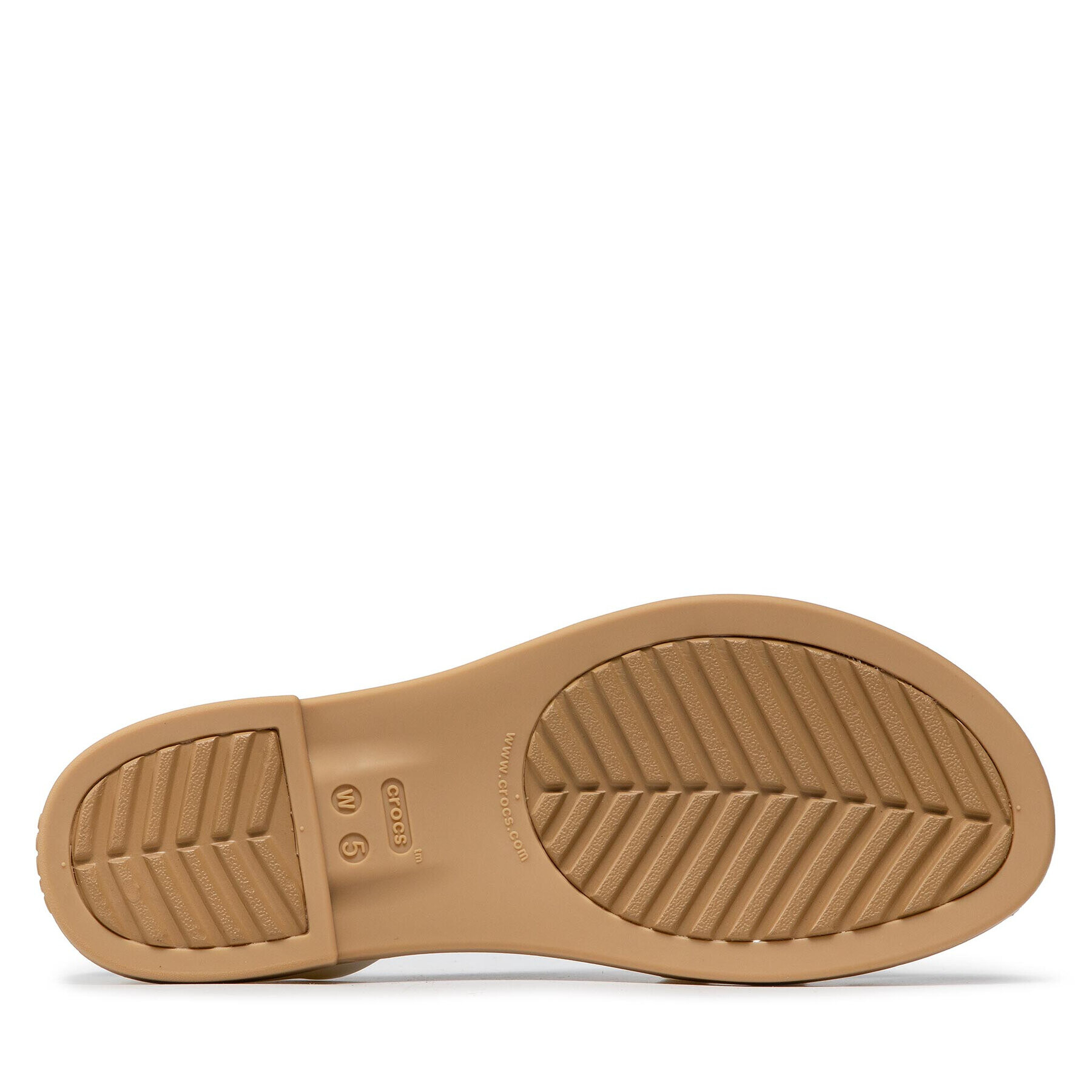 Crocs Sandály Tulum Open Flat W 206109 Bílá - Pepit.cz