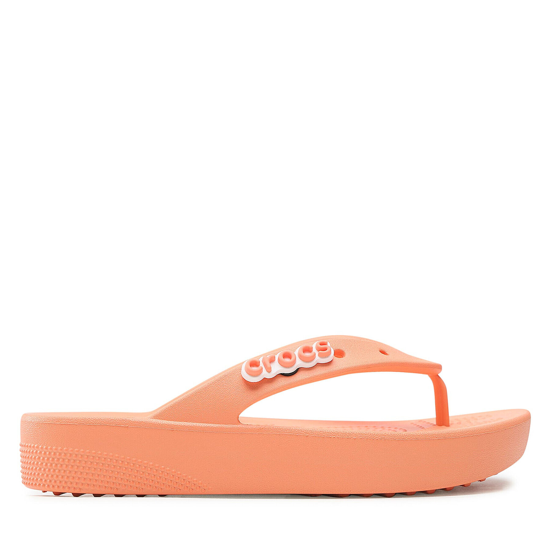 Crocs Žabky Classic Platform Flip W 207714 Oranžová - Pepit.cz