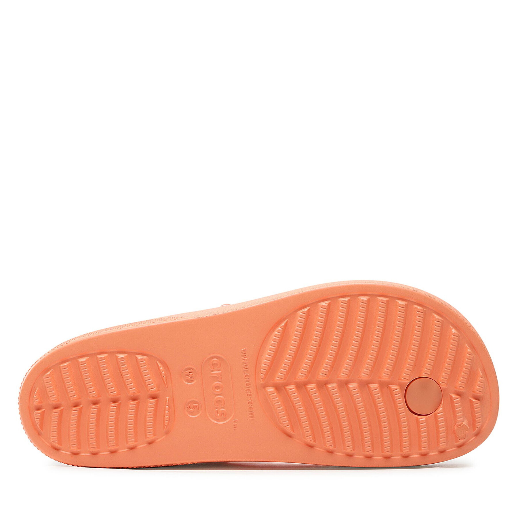 Crocs Žabky Classic Platform Flip W 207714 Oranžová - Pepit.cz