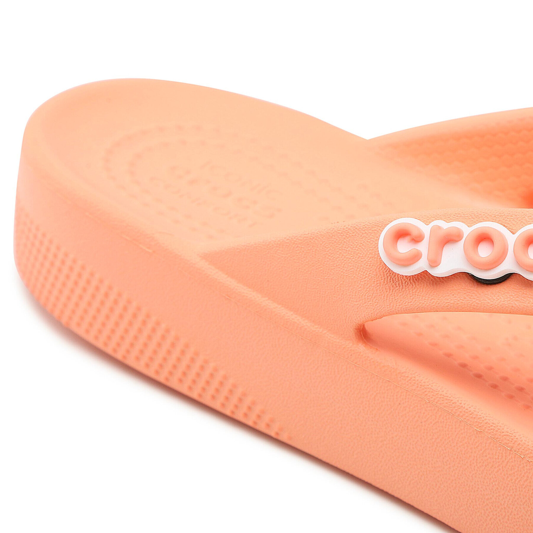 Crocs Žabky Classic Platform Flip W 207714 Oranžová - Pepit.cz