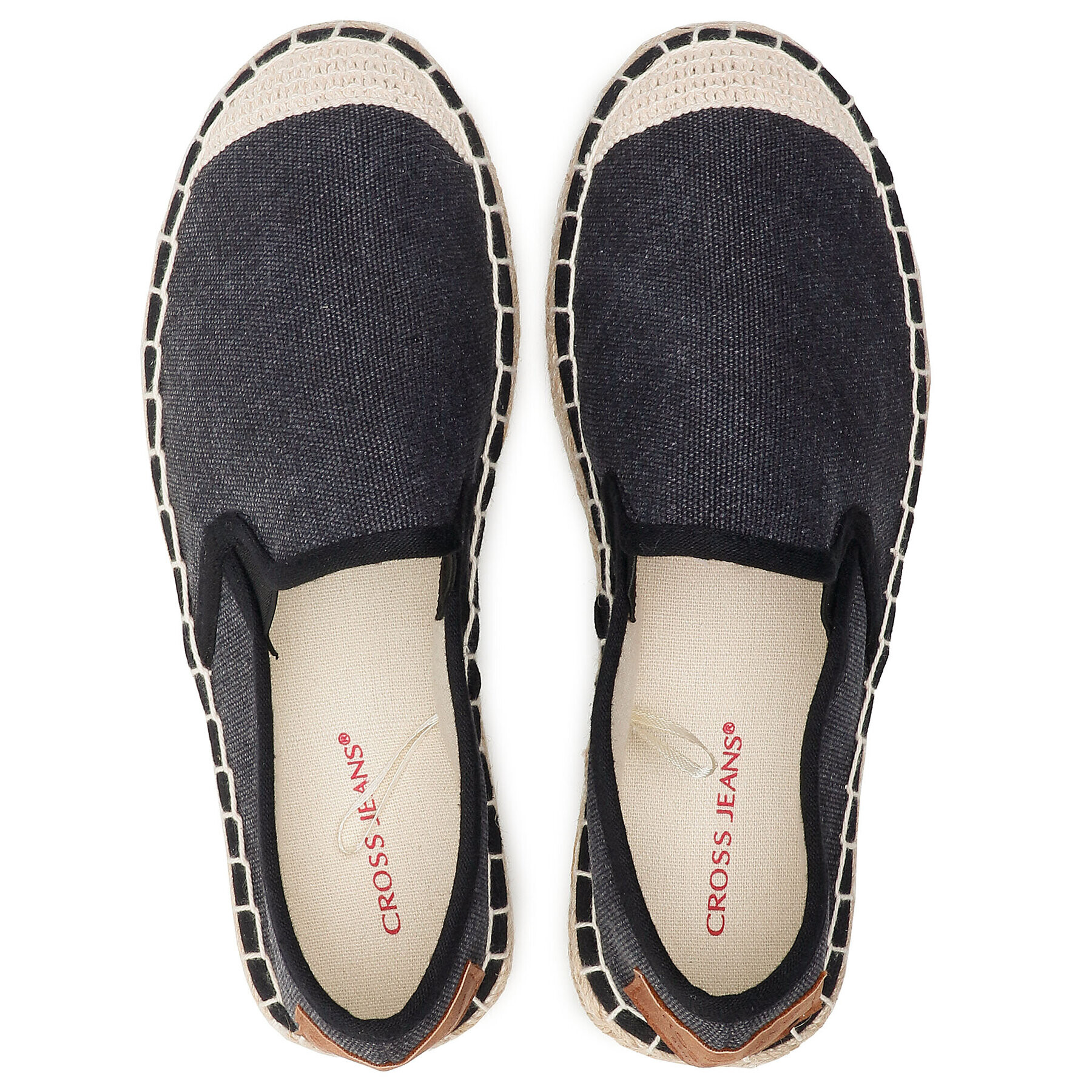 Cross Jeans Espadrilky DD2R4106 Černá - Pepit.cz