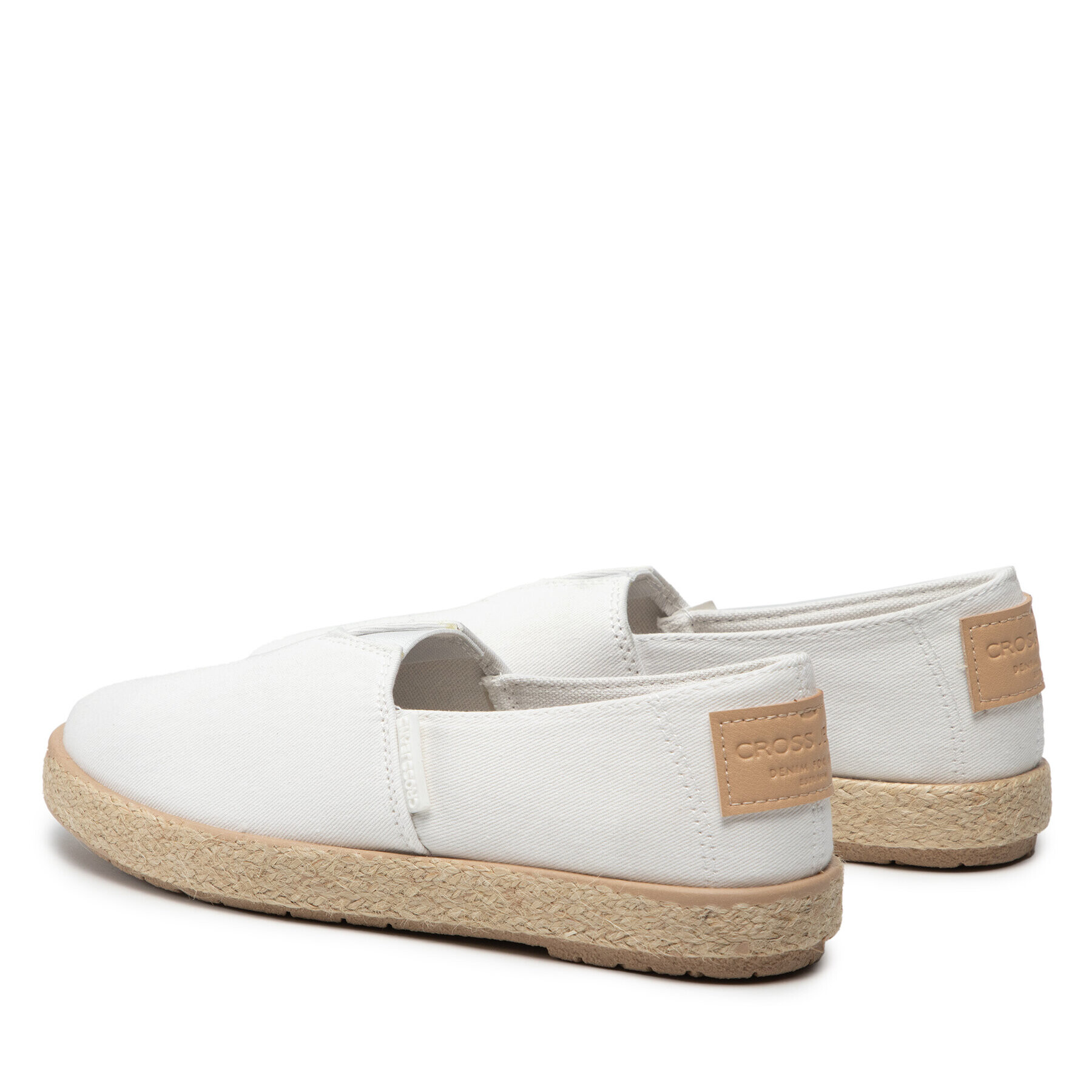 Cross Jeans Espadrilky JJ2R4001C Bílá - Pepit.cz