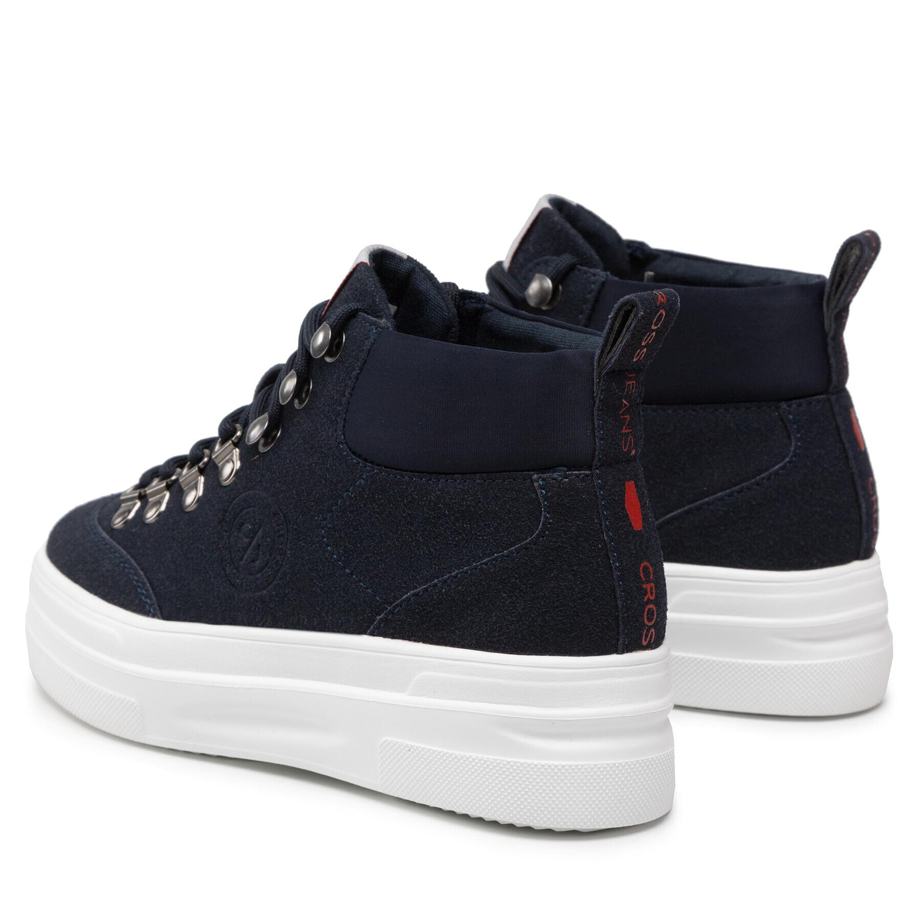 Cross Jeans Sneakersy KK2R4075C Tmavomodrá - Pepit.cz