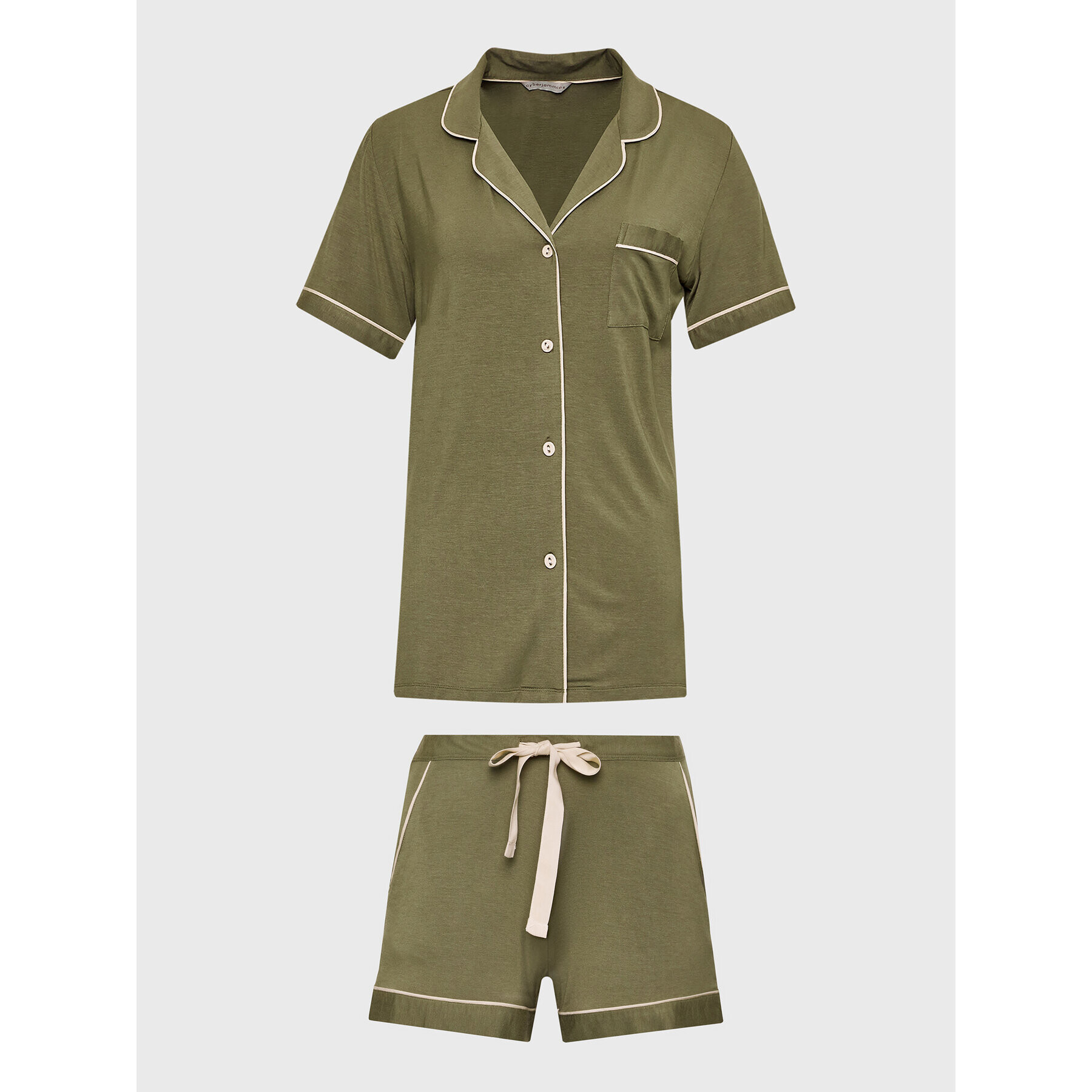 Cyberjammies Pyžamo Savannah CY9673 Zelená Regular Fit - Pepit.cz