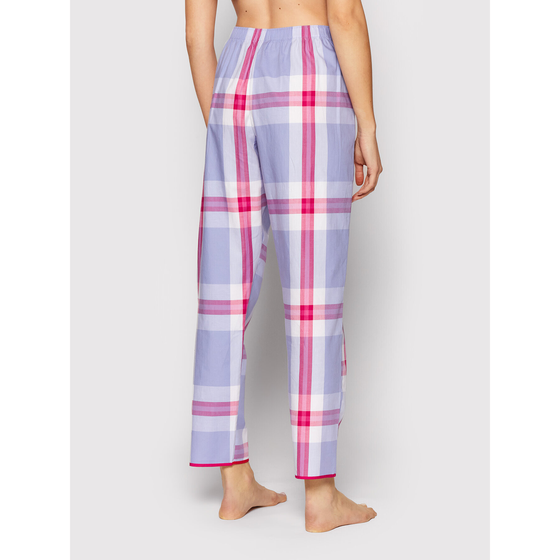 Cyberjammies Pyžamové kalhoty Carrie Check 9058 Fialová Relaxed Fit - Pepit.cz