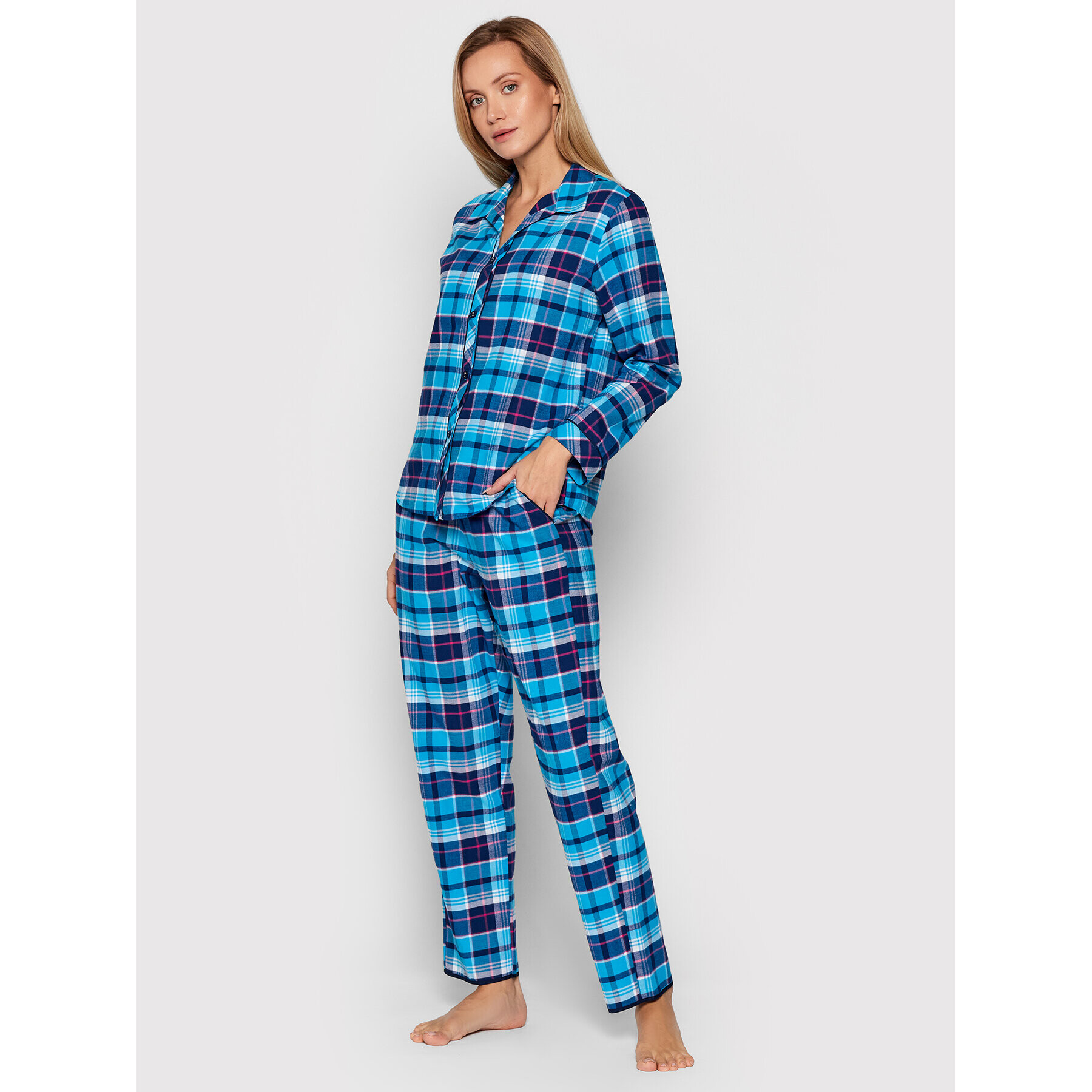 Cyberjammies Pyžamové kalhoty Charlotte 4970 Modrá - Pepit.cz