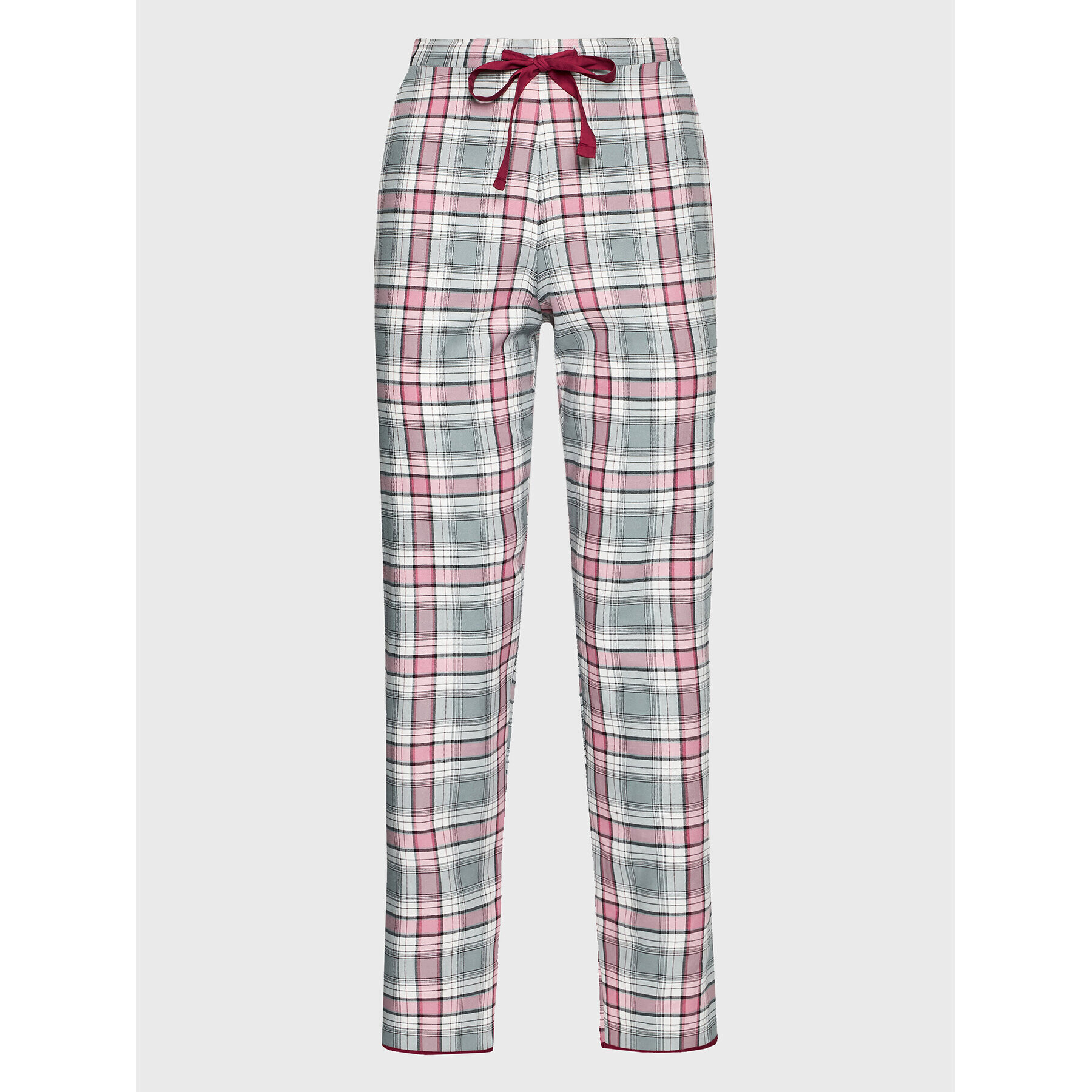 Cyberjammies Pyžamové kalhoty Jessica Brushed Check 9420 Šedá Regular Fit - Pepit.cz