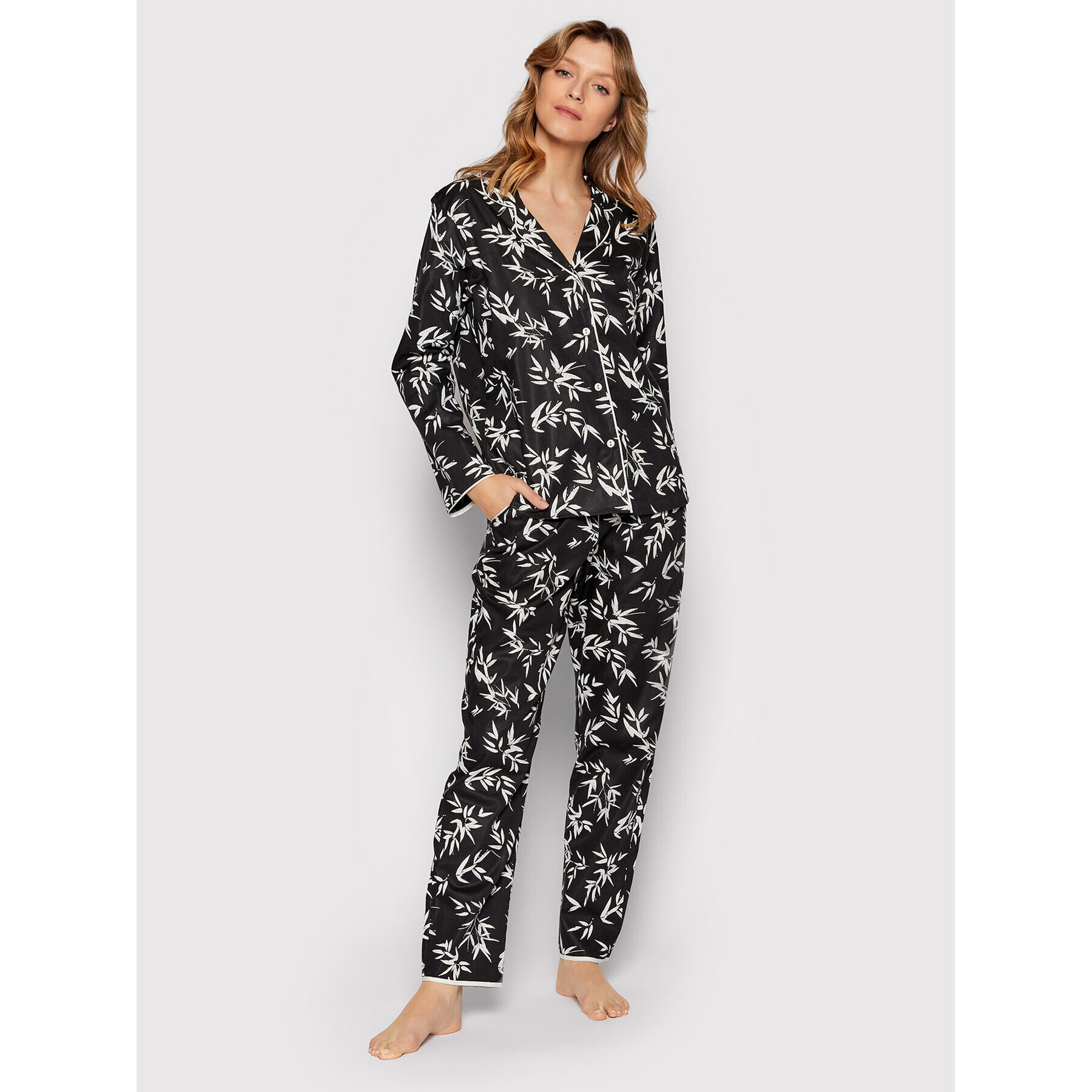 Cyberjammies Pyžamové kalhoty Katie 9034 Černá Regular Fit - Pepit.cz