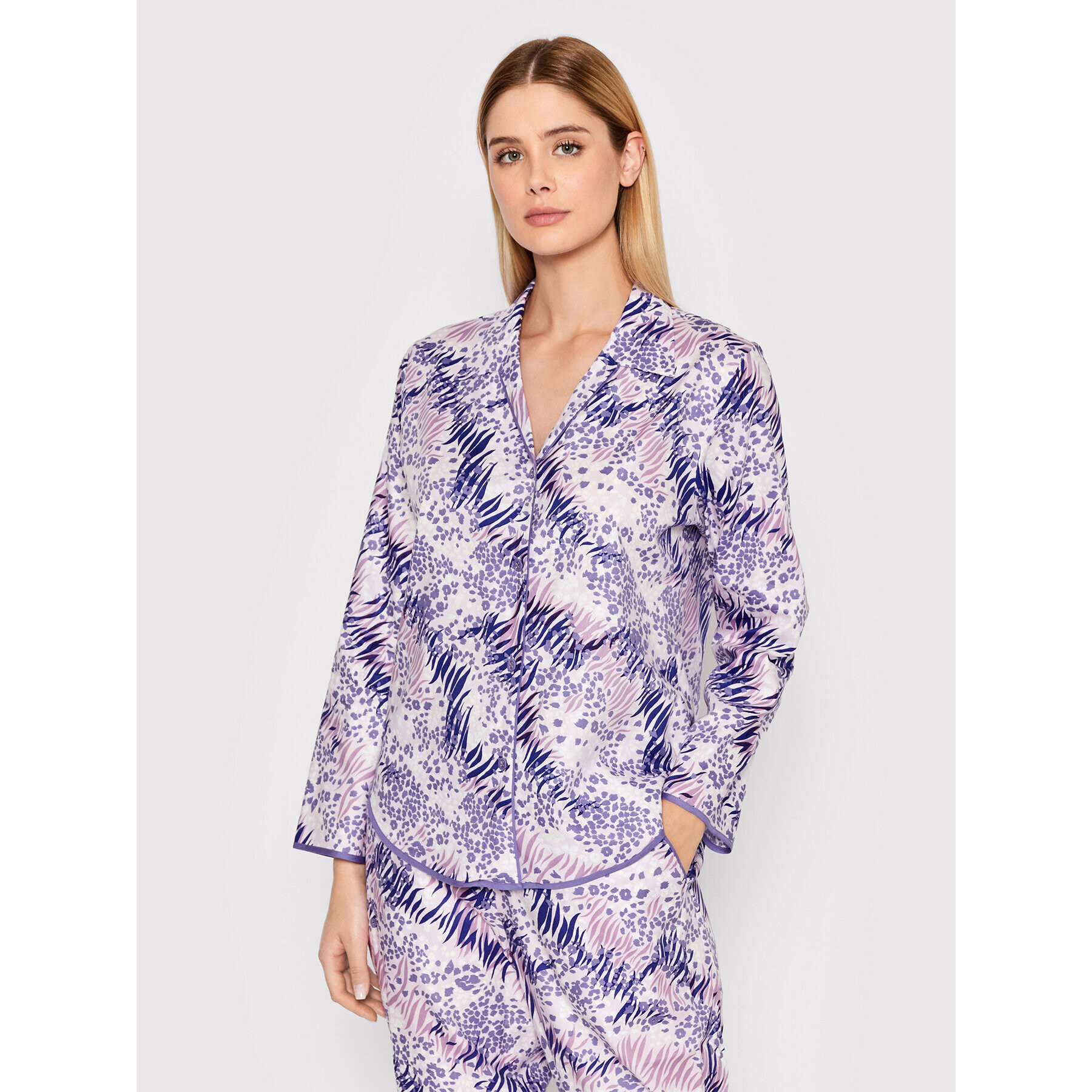 Cyberjammies Pyžamový top Camila 9373 Fialová Relaxed Fit - Pepit.cz