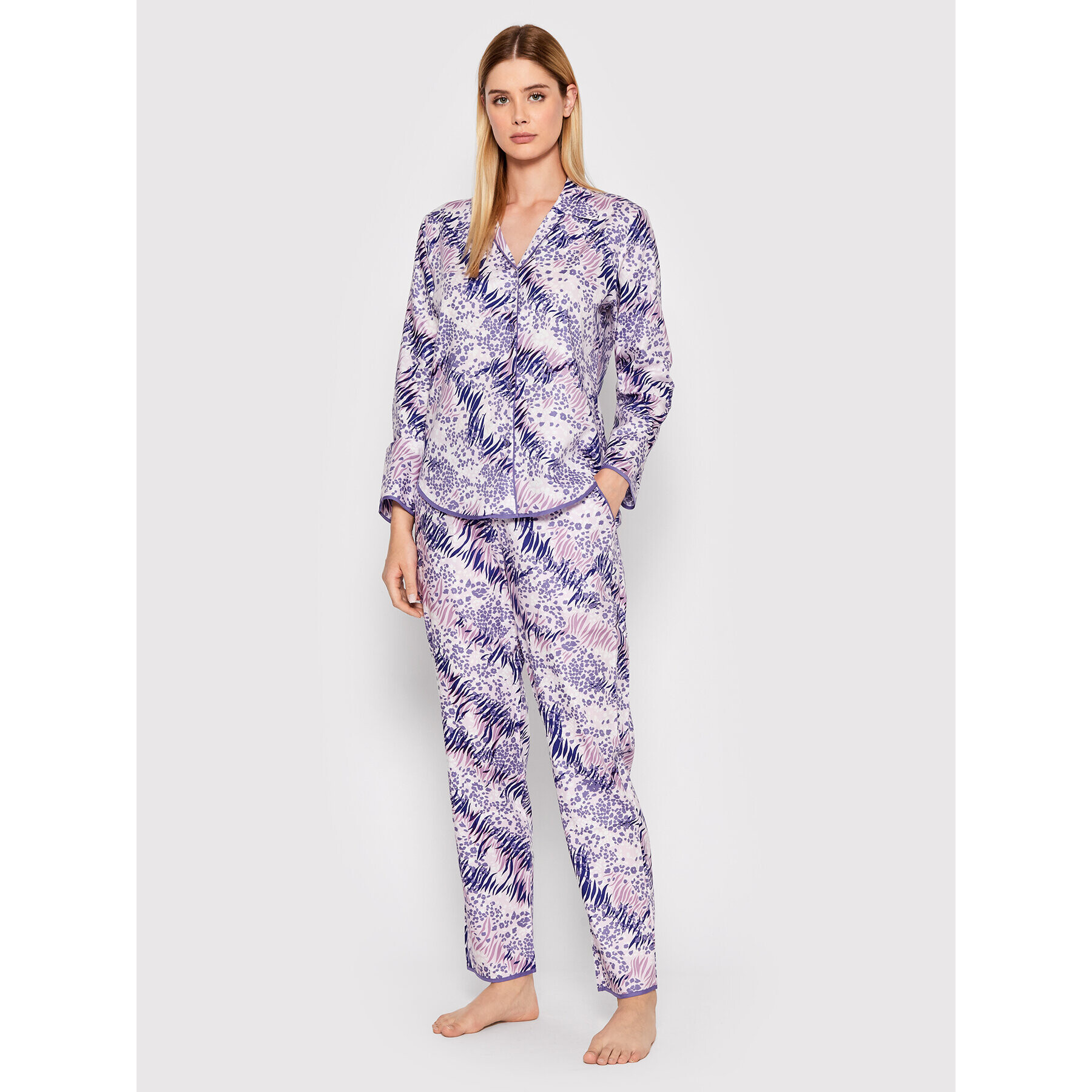 Cyberjammies Pyžamový top Camila 9373 Fialová Relaxed Fit - Pepit.cz