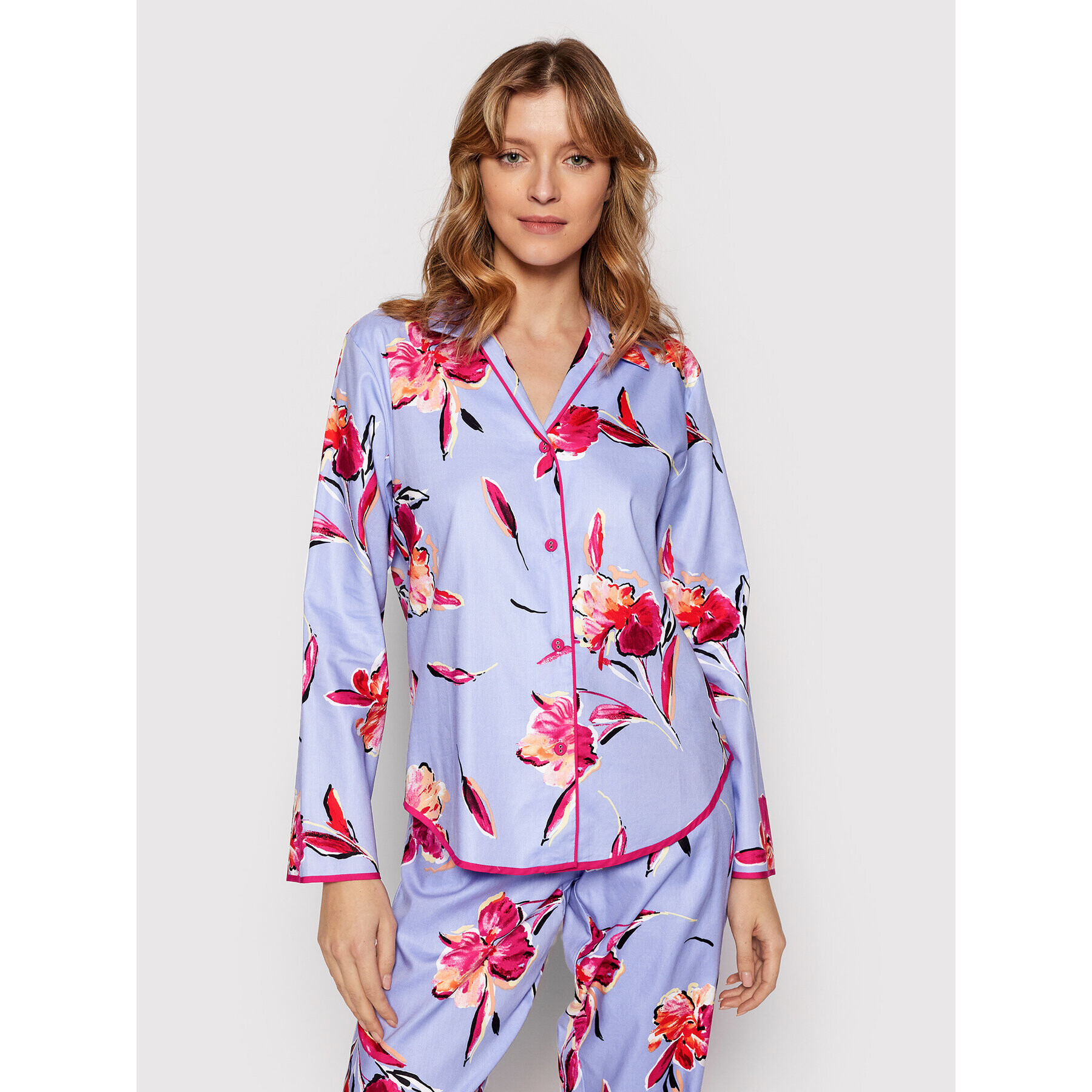 Cyberjammies Pyžamový top Carrie 9050 Fialová Regular Fit - Pepit.cz