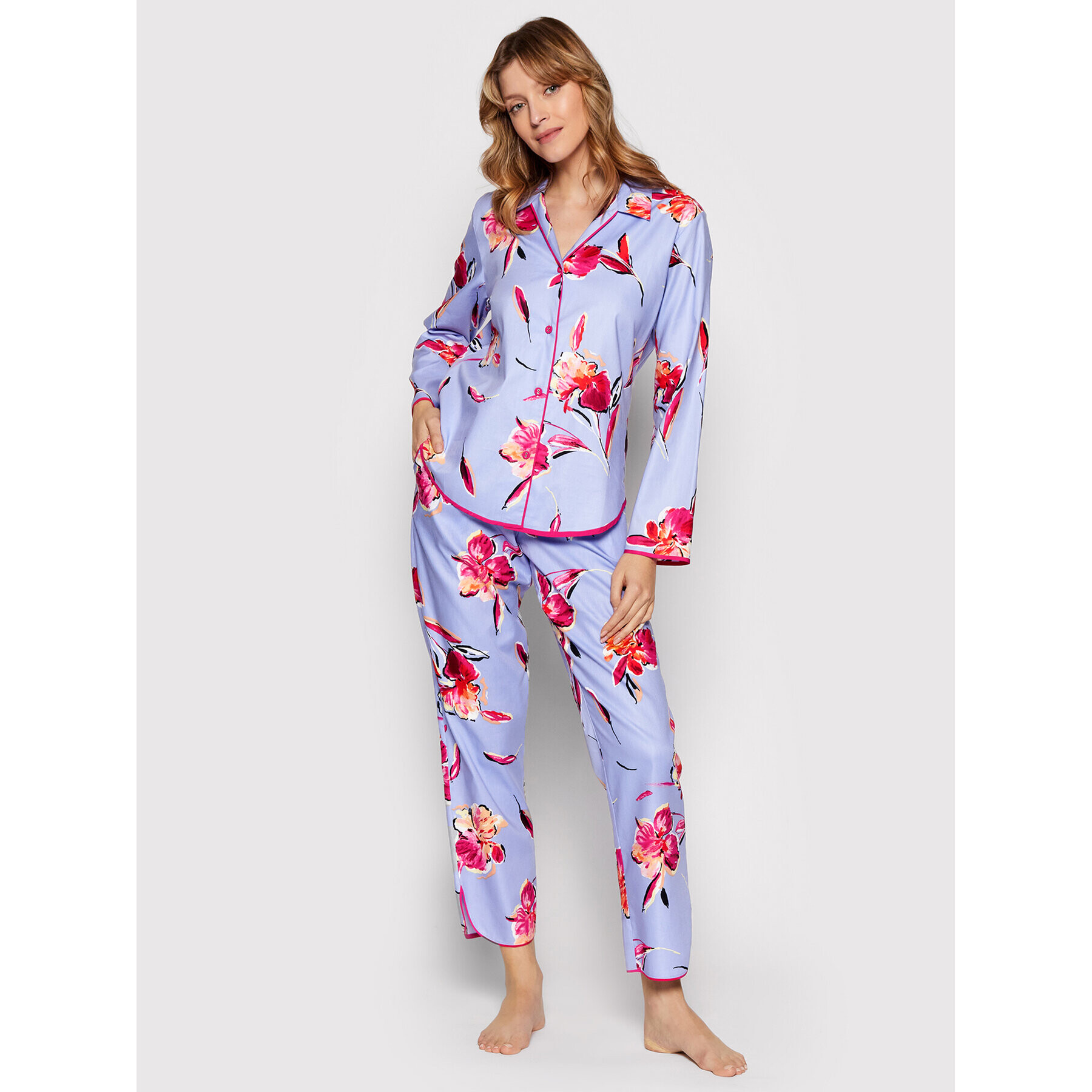 Cyberjammies Pyžamový top Carrie 9050 Fialová Regular Fit - Pepit.cz