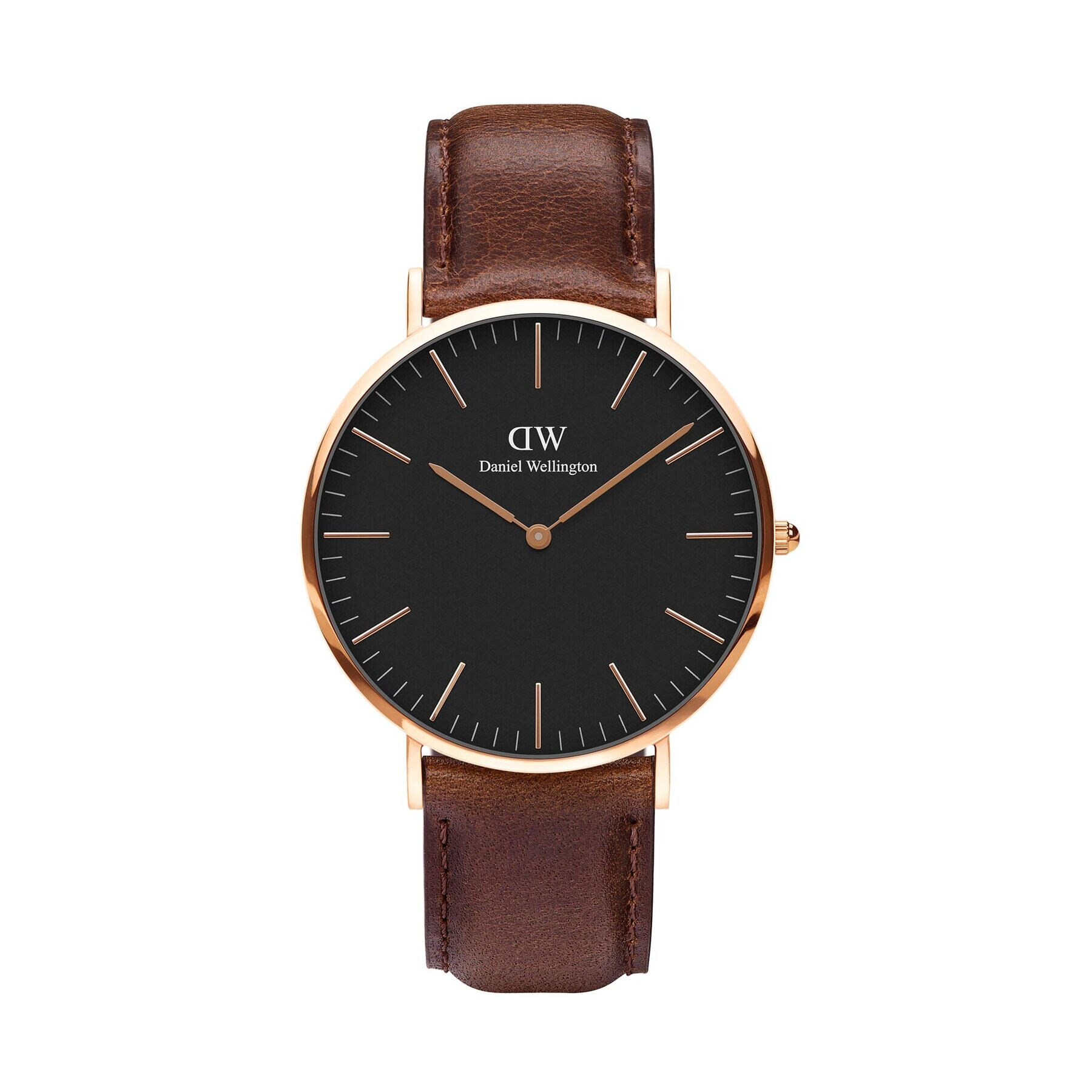 Daniel Wellington Hodinky Classic DW00100125 Hnědá - Pepit.cz