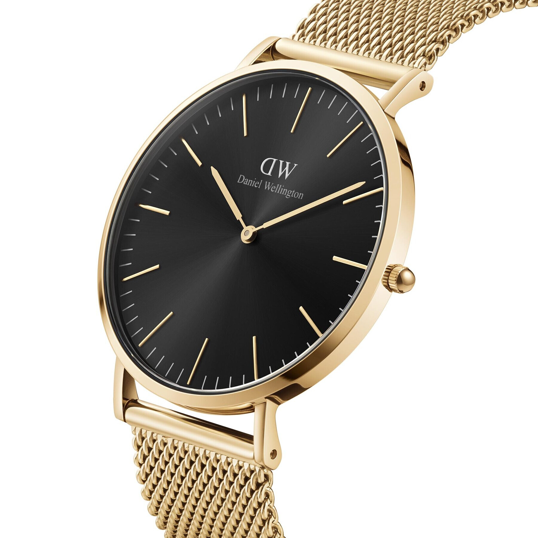 Daniel Wellington Hodinky Classic Mesh DW00100631 Zlatá - Pepit.cz