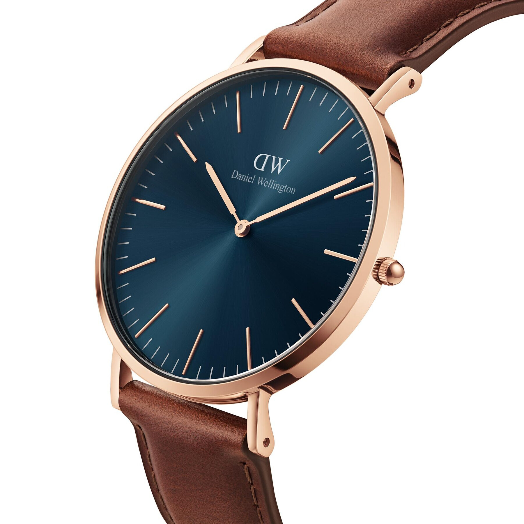 Daniel Wellington Hodinky Classic St Mawes DW00100626 Hnědá - Pepit.cz