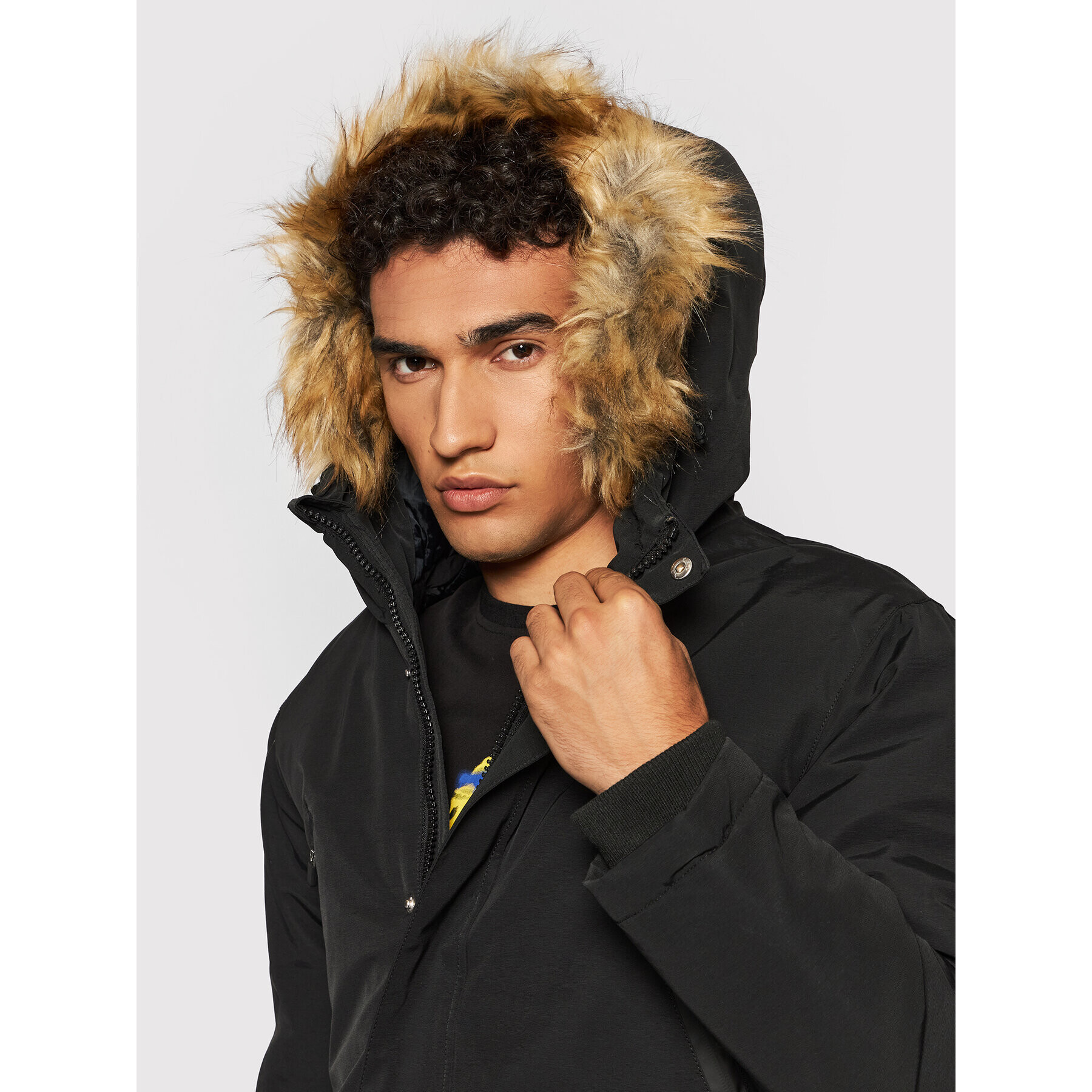 DC Parka Bamberg EDYJK03252 Černá Regular Fit - Pepit.cz