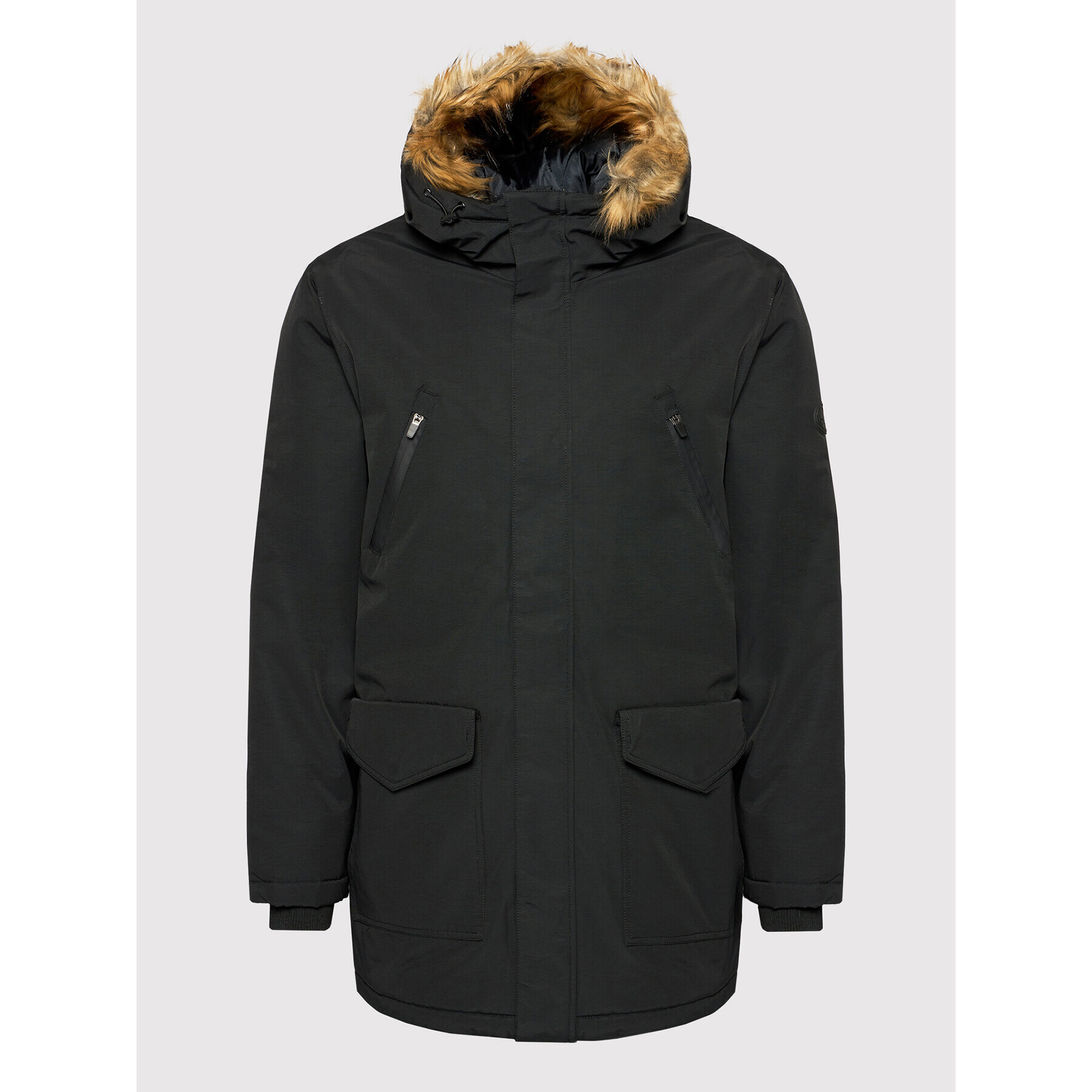 DC Parka Bamberg EDYJK03252 Černá Regular Fit - Pepit.cz