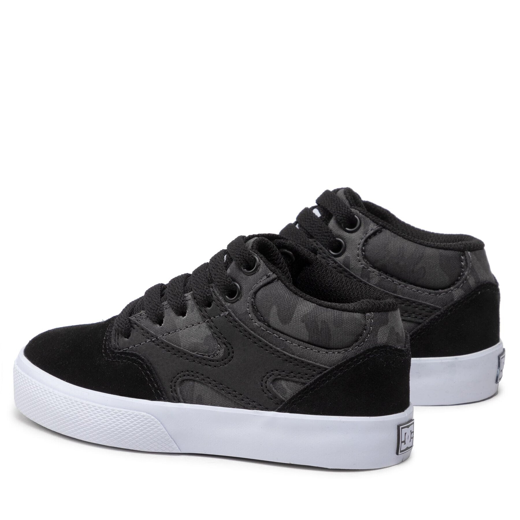 DC Sneakersy Kalis Vulc Mid ADBS300367 Černá - Pepit.cz