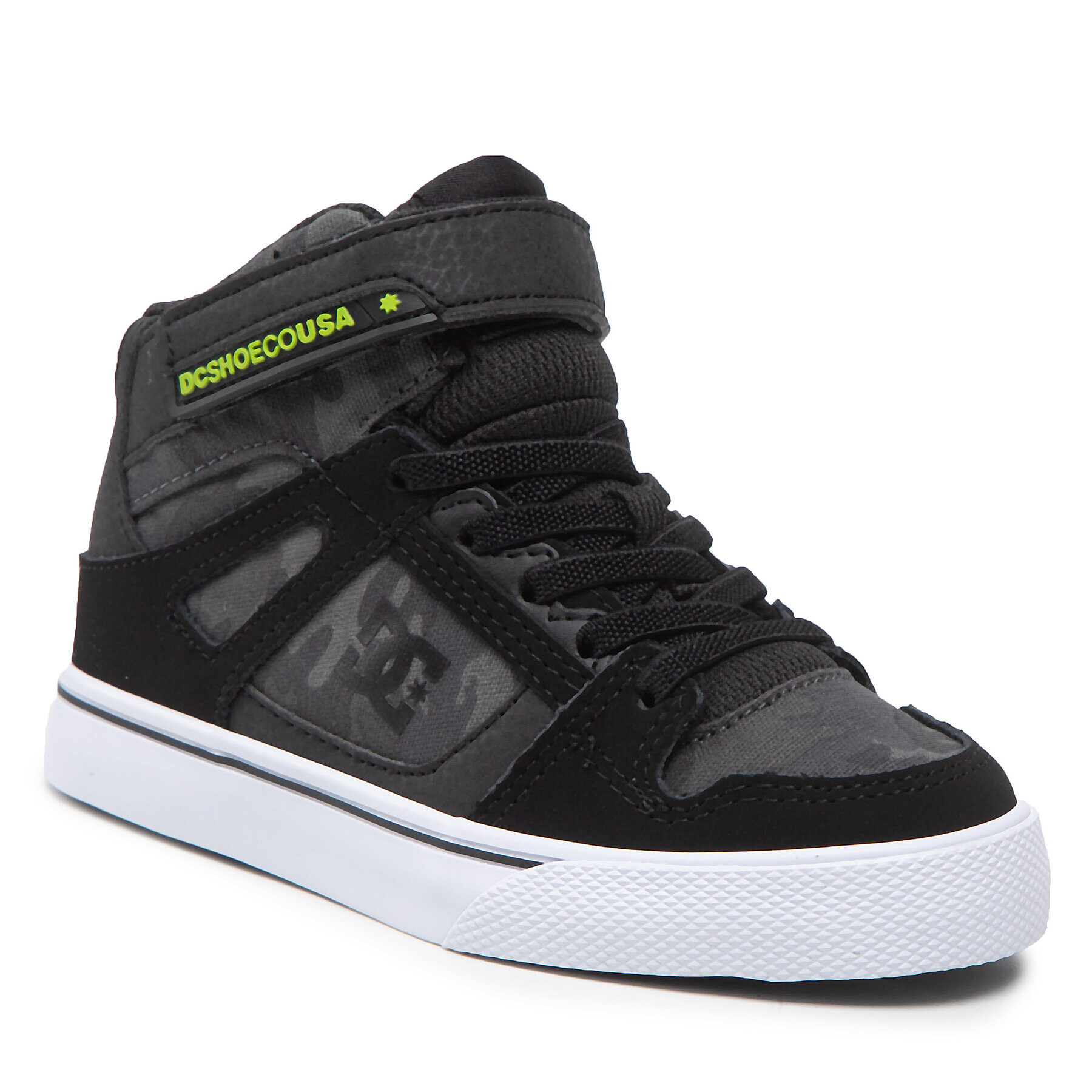 DC Sneakersy Pure High-Top Ev ADBS300324 Černá - Pepit.cz