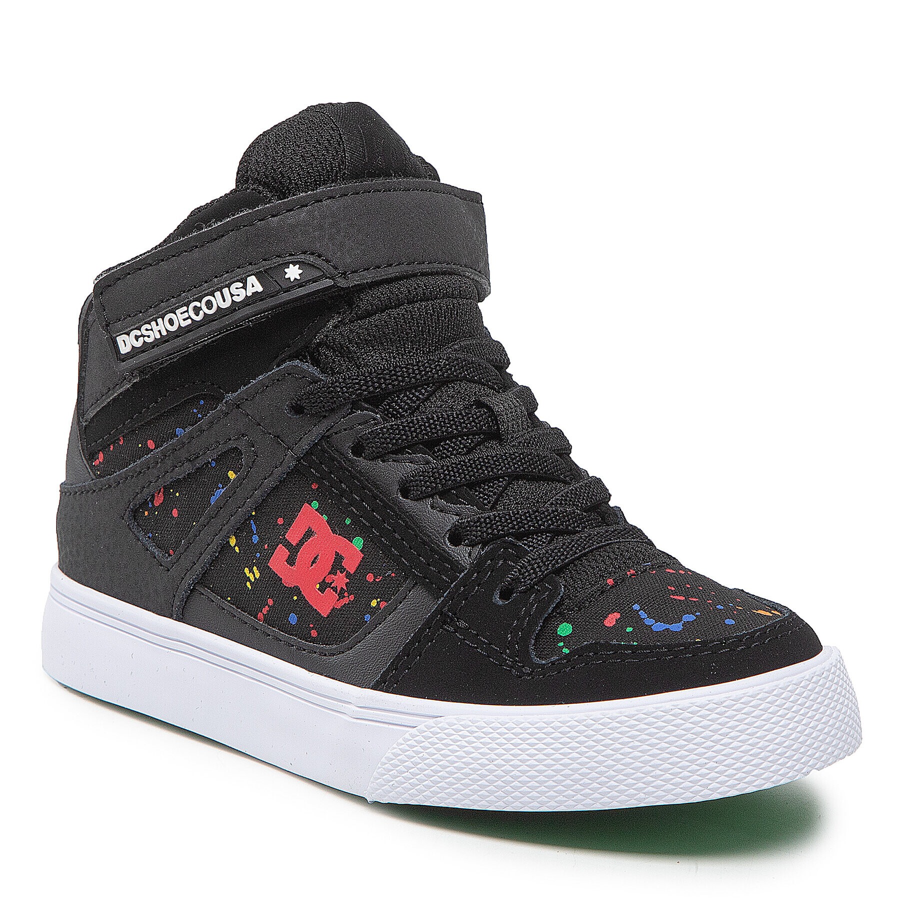 DC Sneakersy Pure High-Top Ev ADBS300324 Černá - Pepit.cz