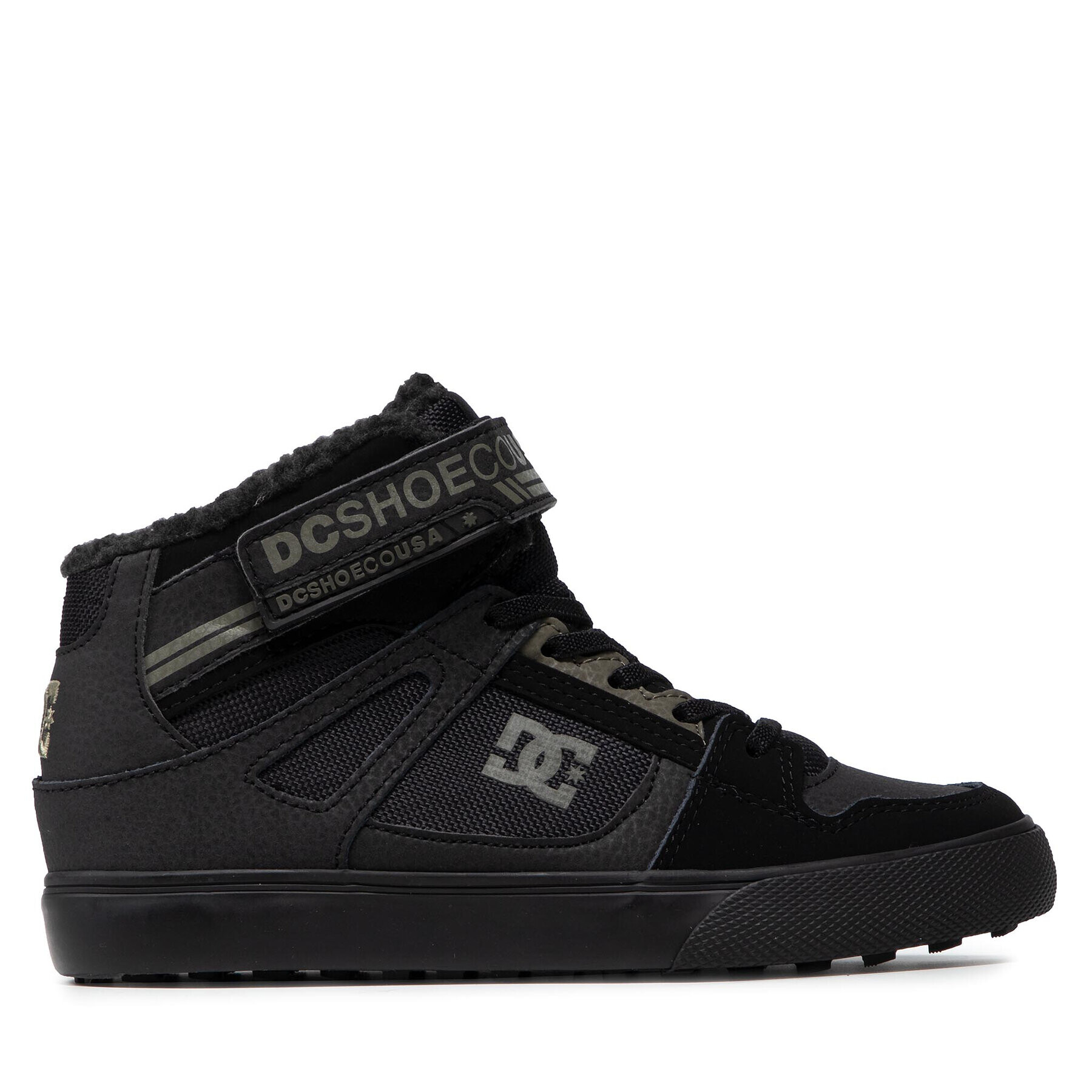 DC Sneakersy Pure High-Top Wnt Ev ADBS300327 Černá - Pepit.cz