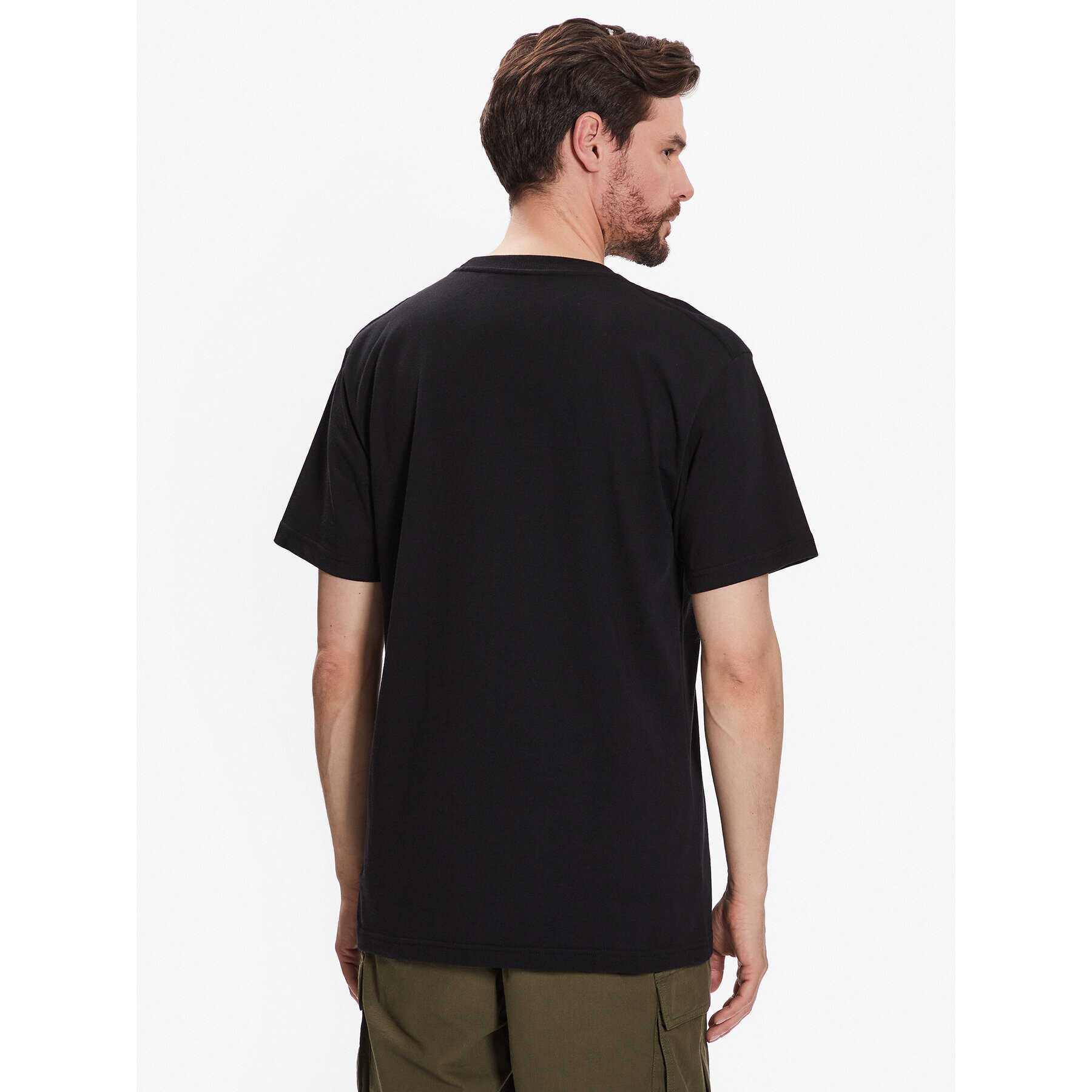 DC T-Shirt Academics ADYZT05226 Černá Relaxed Fit - Pepit.cz