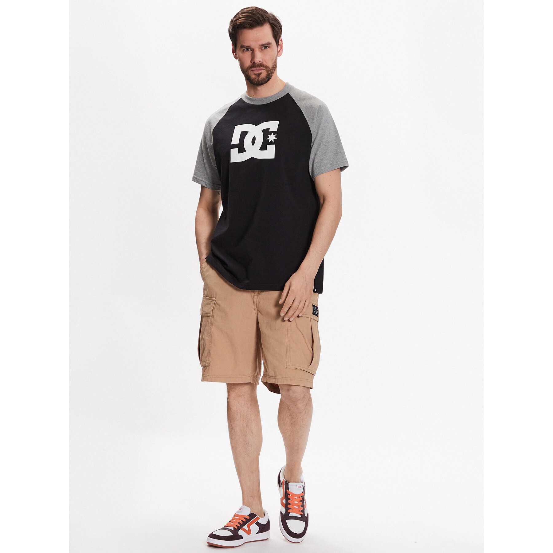 DC T-Shirt ADYZT04998 Černá Regular Fit - Pepit.cz