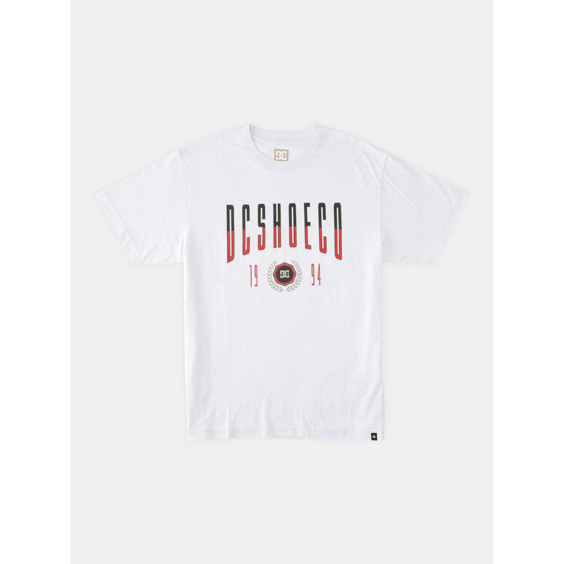 DC T-Shirt Dropout Tees ADYZT05304 Bílá Regular Fit - Pepit.cz