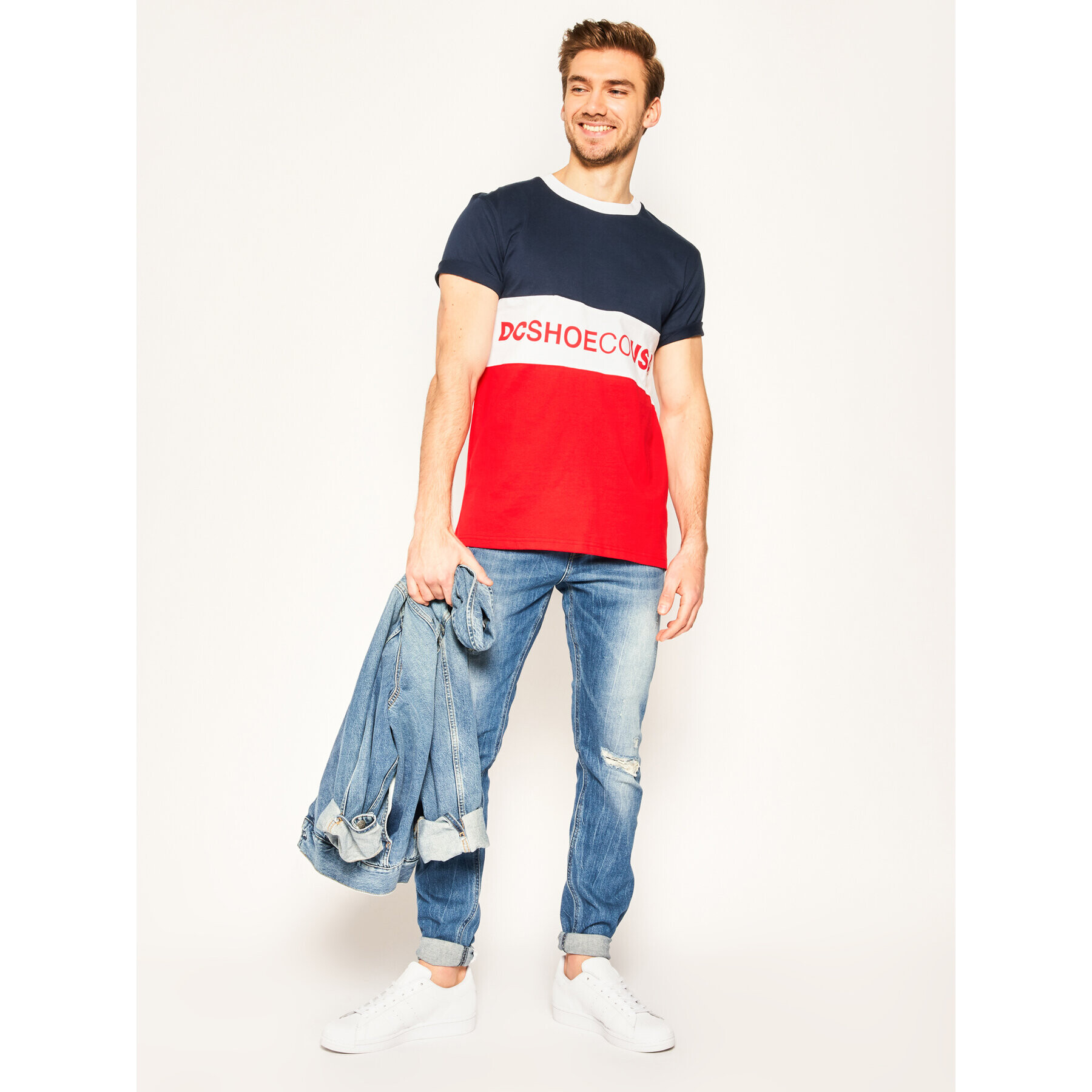 DC T-Shirt Glenferrie EDYKT03493 Barevná Regular Fit - Pepit.cz