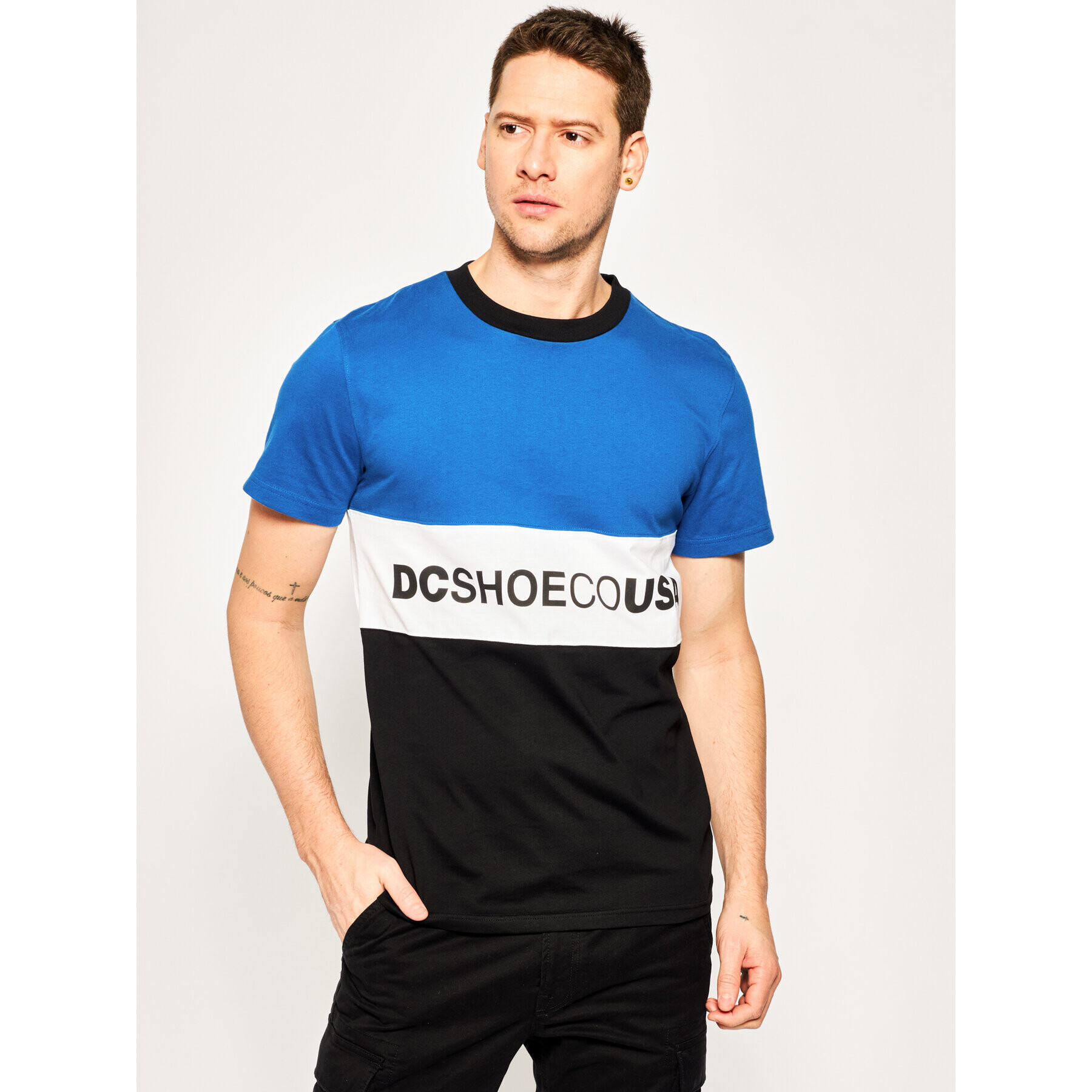 DC T-Shirt Glenferrie EDYKT03493 Barevná Regular Fit - Pepit.cz