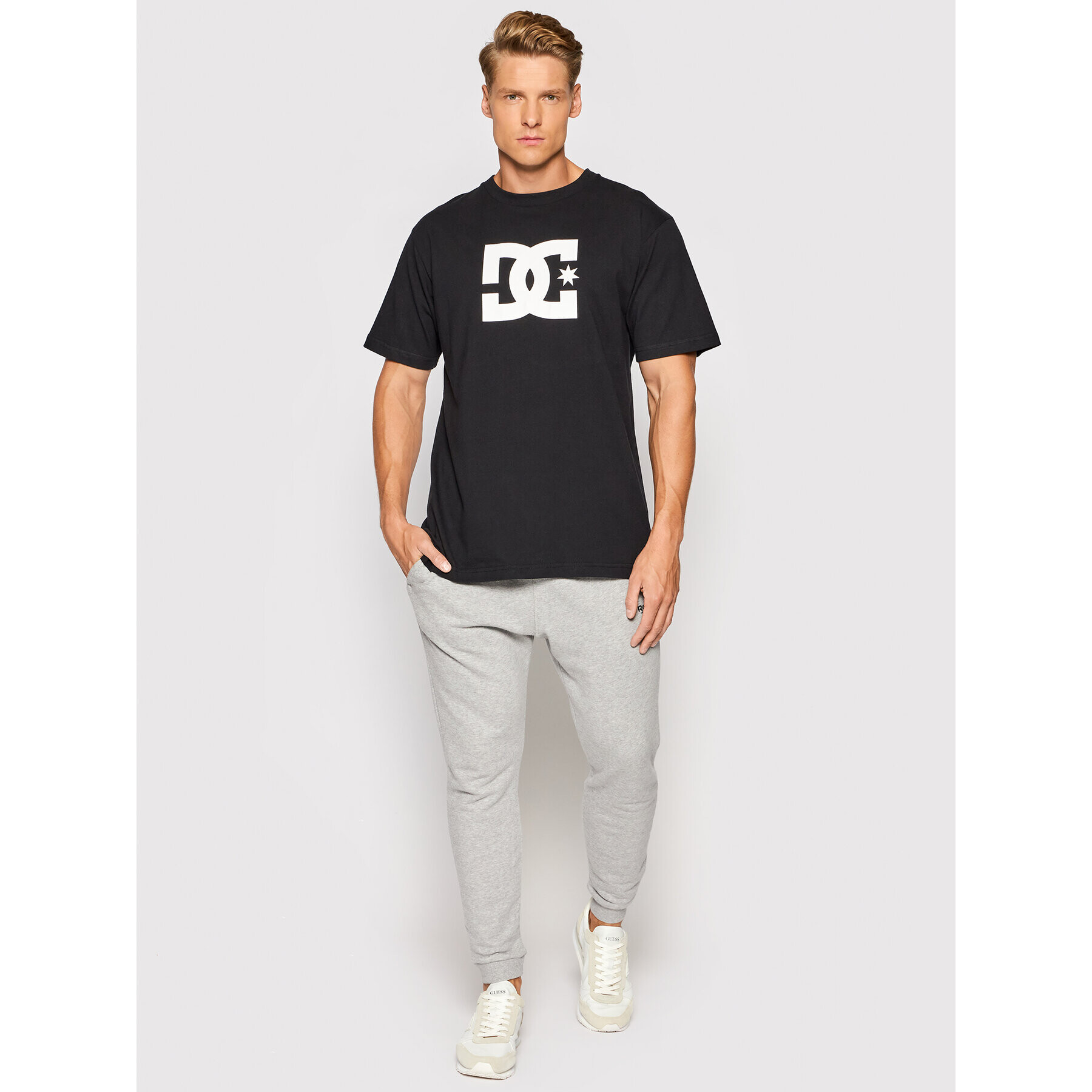 DC T-Shirt Star ADYZT04985 Černá Regular Fit - Pepit.cz