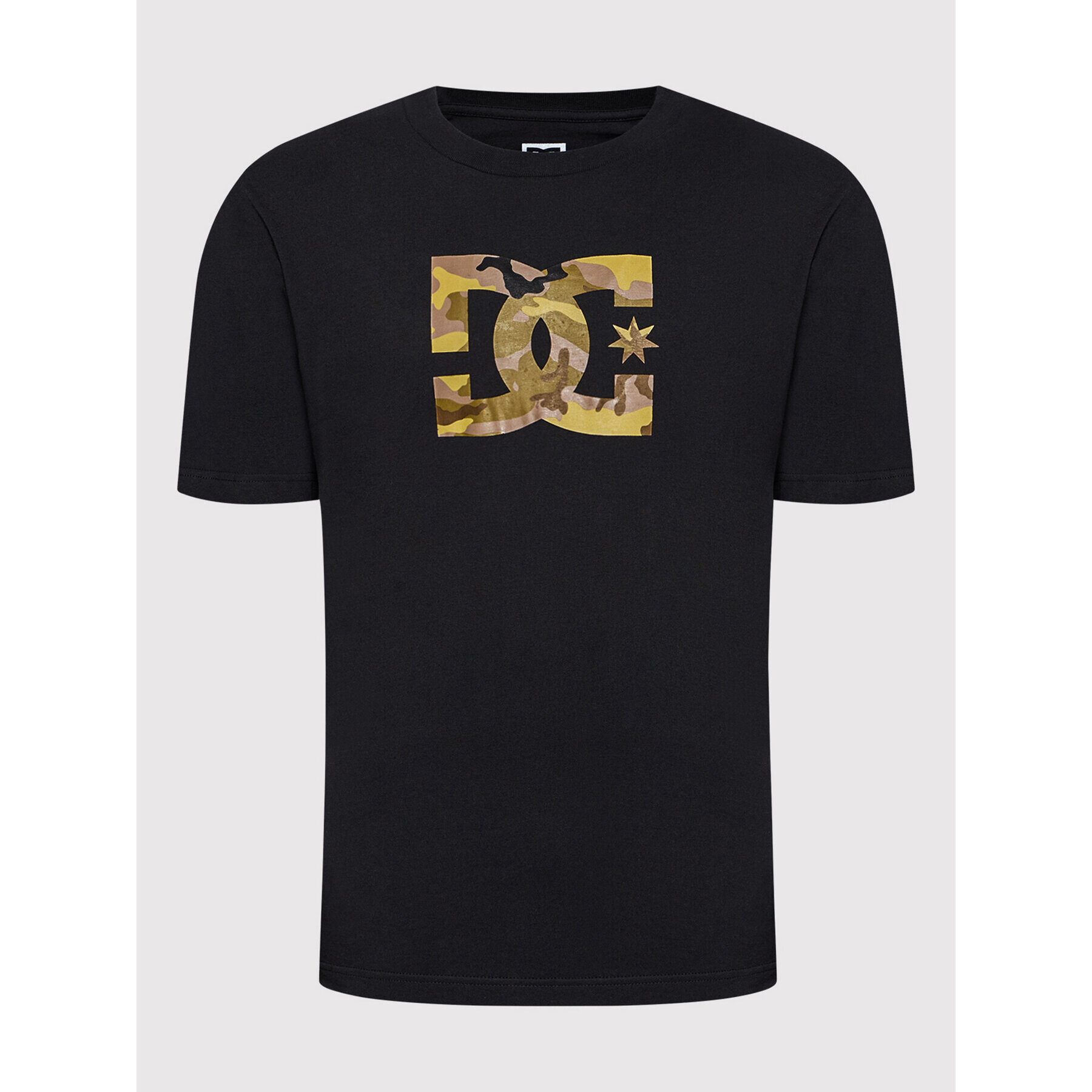 DC T-Shirt Star Camo Fill ADYZT04989 Černá Classic Fit - Pepit.cz