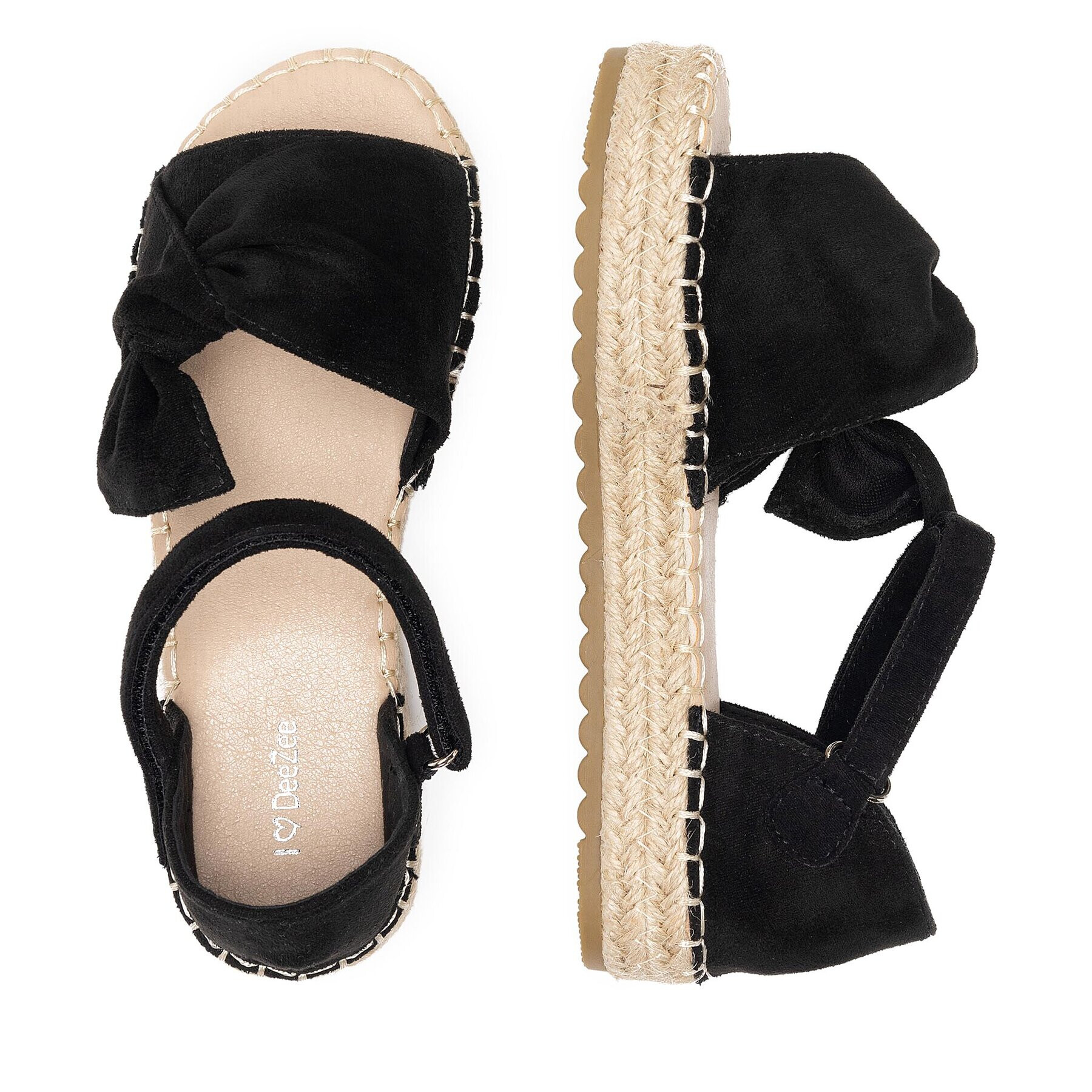 DeeZee Espadrilky CSS20378-01 Černá - Pepit.cz