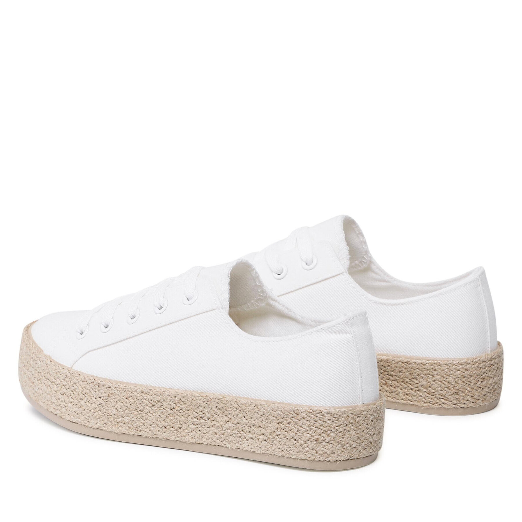 DeeZee Espadrilky WS19130-3 Bílá - Pepit.cz