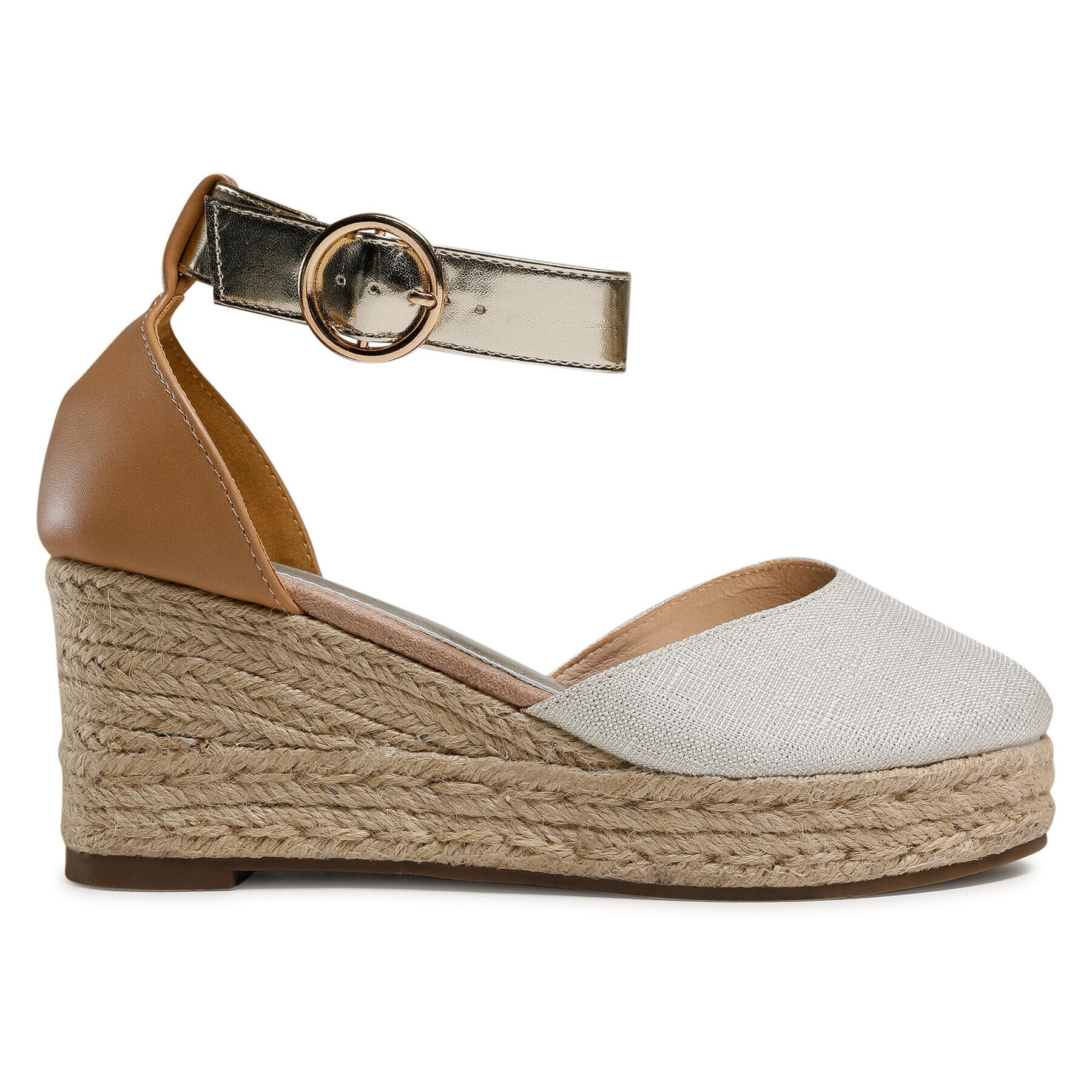 DeeZee Espadrilky WS270902-03 Béžová - Pepit.cz