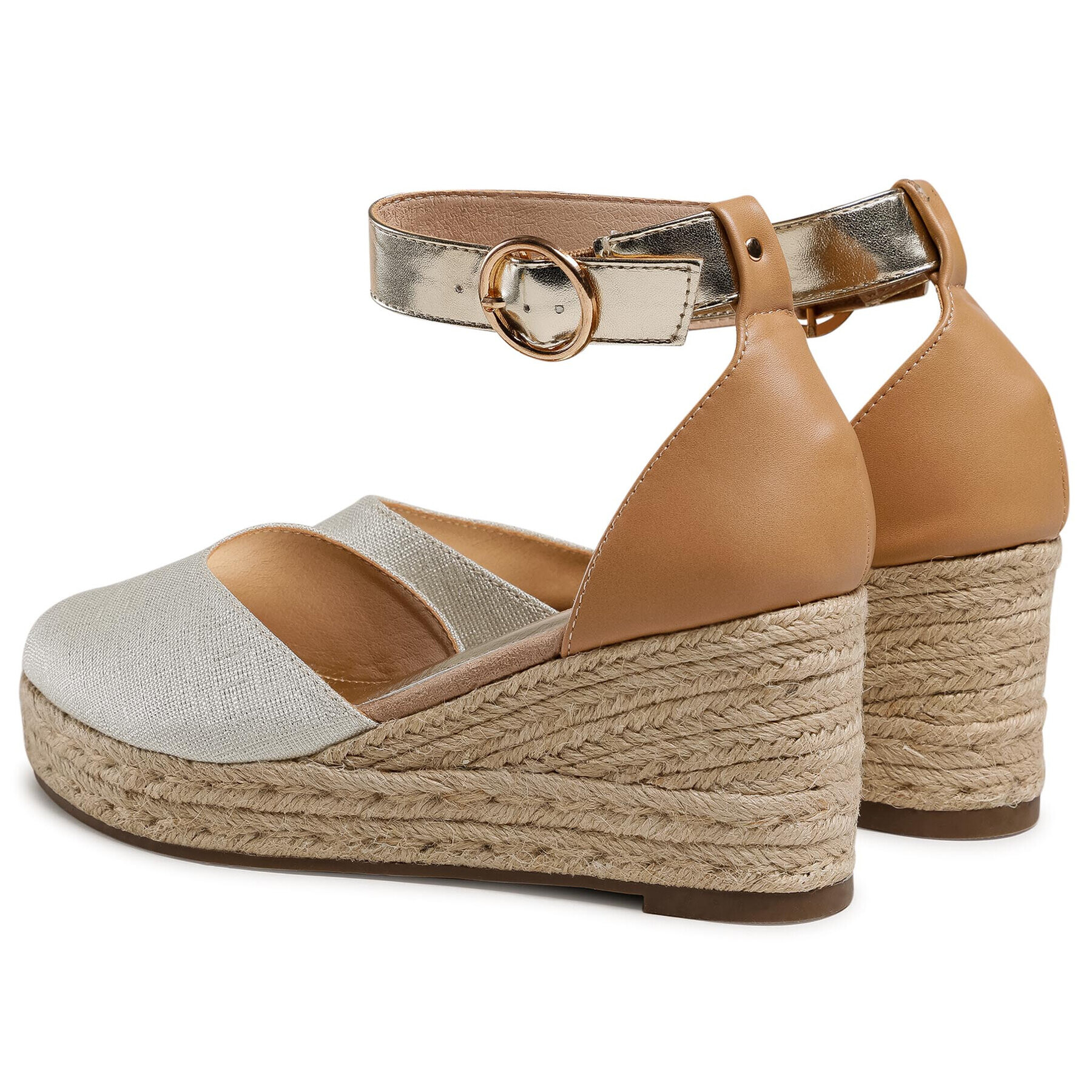 DeeZee Espadrilky WS270902-03 Béžová - Pepit.cz