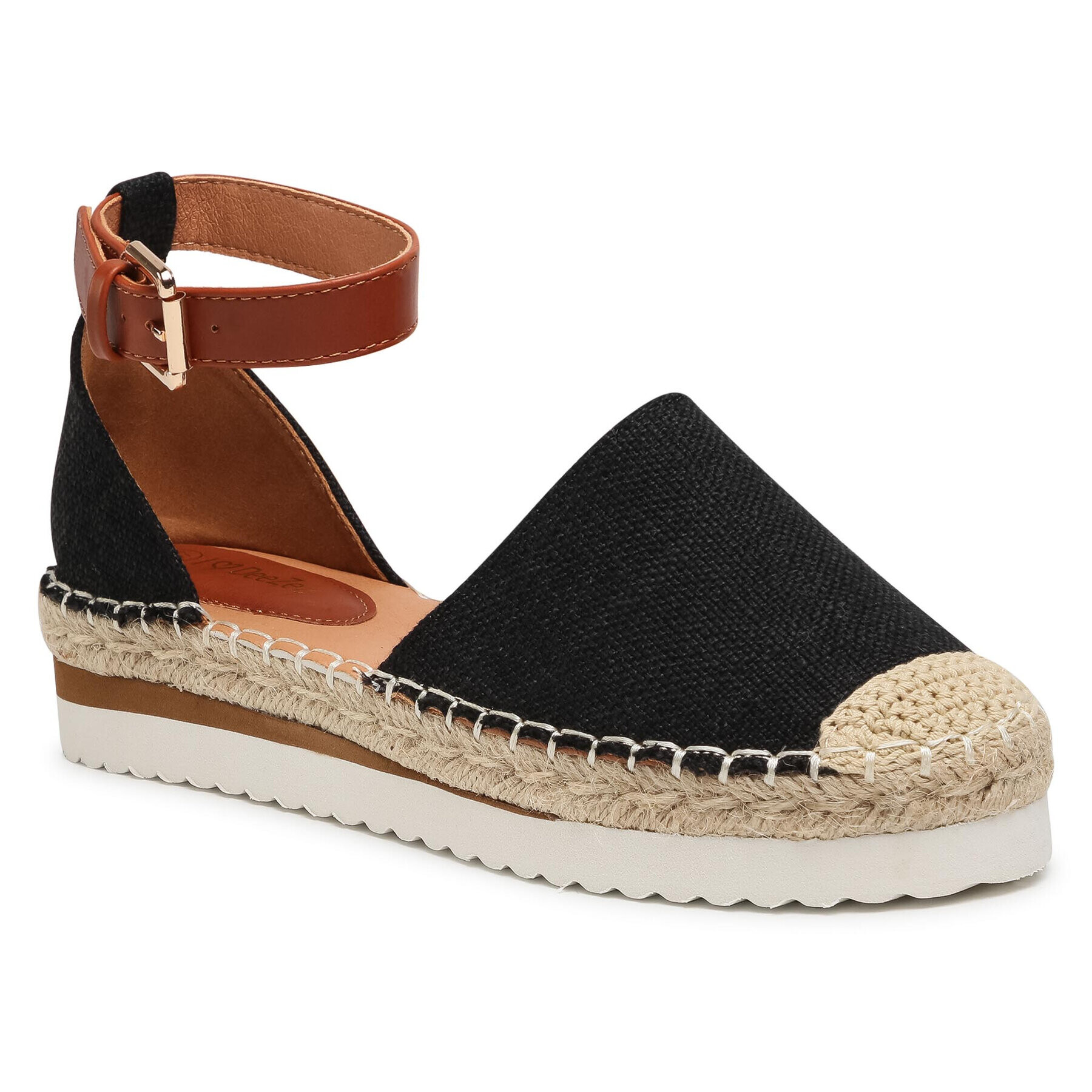 DeeZee Espadrilky WSK1621-01 Černá - Pepit.cz