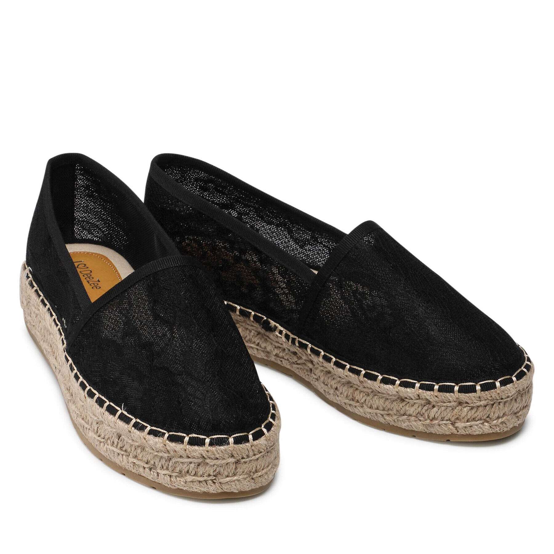 DeeZee Espadrilky WSS20375-50 Černá - Pepit.cz