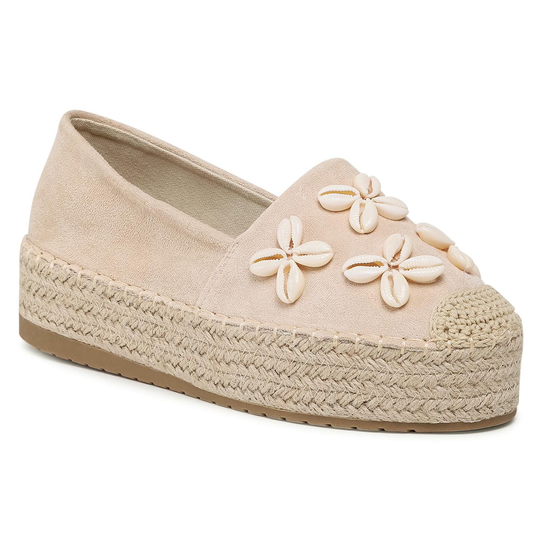 DeeZee Espadrilky WSS20391-01 Béžová - Pepit.cz