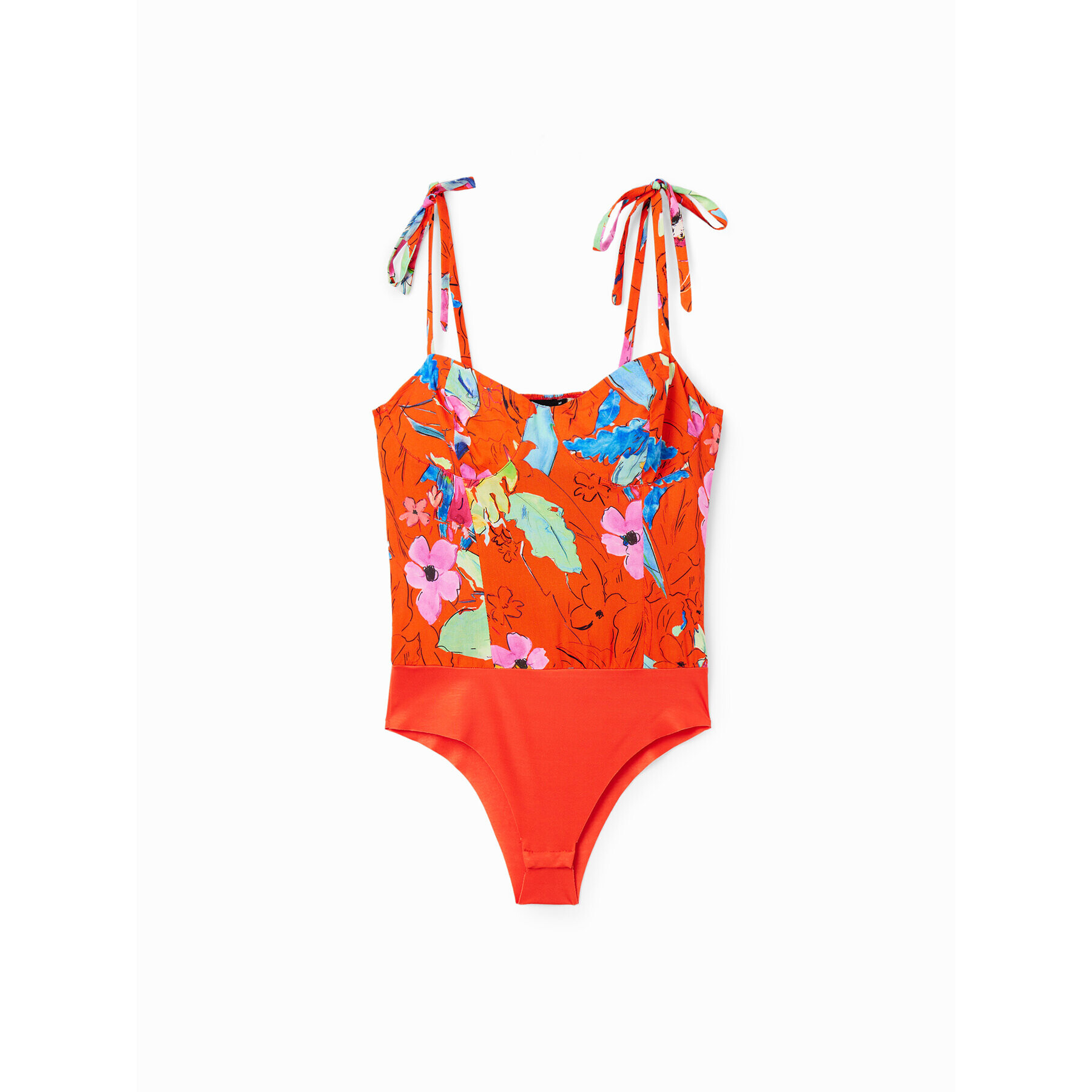 Desigual Body 23SWQW06 Oranžová Slim Fit - Pepit.cz