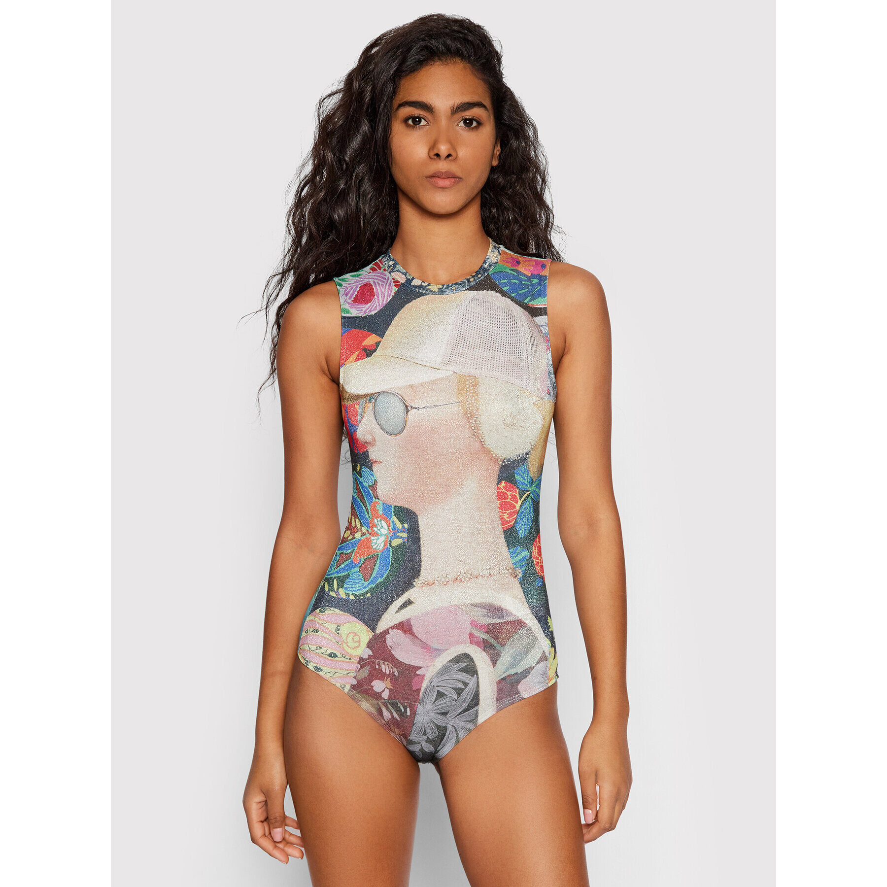 Desigual Body Maltese 22SWTKB2 Barevná Slim Fit - Pepit.cz