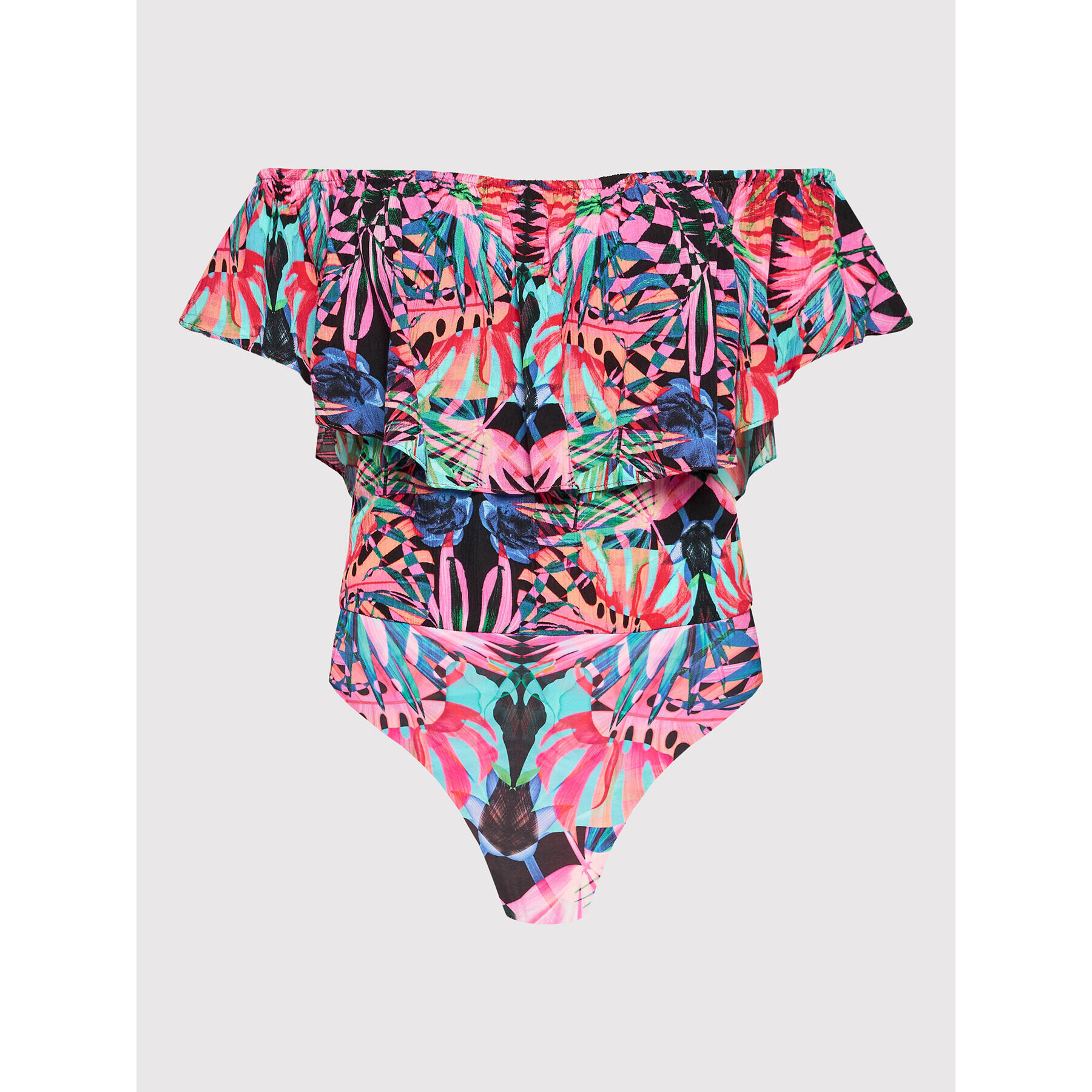 Desigual Body Poppy 22SWBW33 Barevná Slim Fit - Pepit.cz