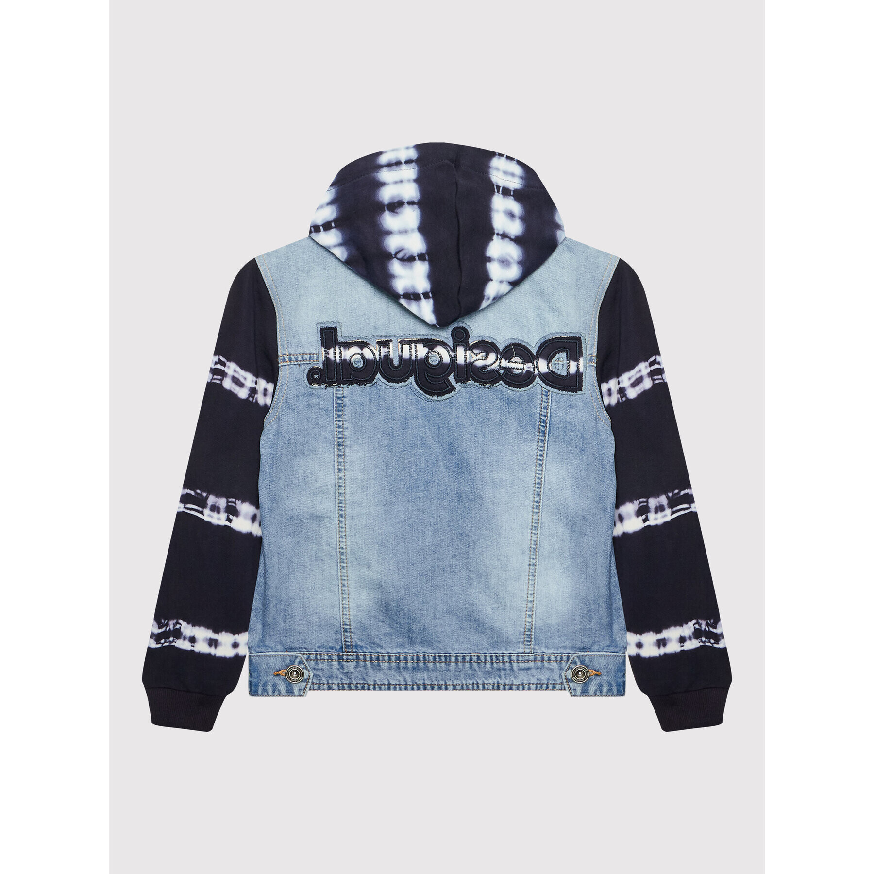 Desigual Jeansová bunda Tractor 22SBED01 Modrá Regular Fit - Pepit.cz